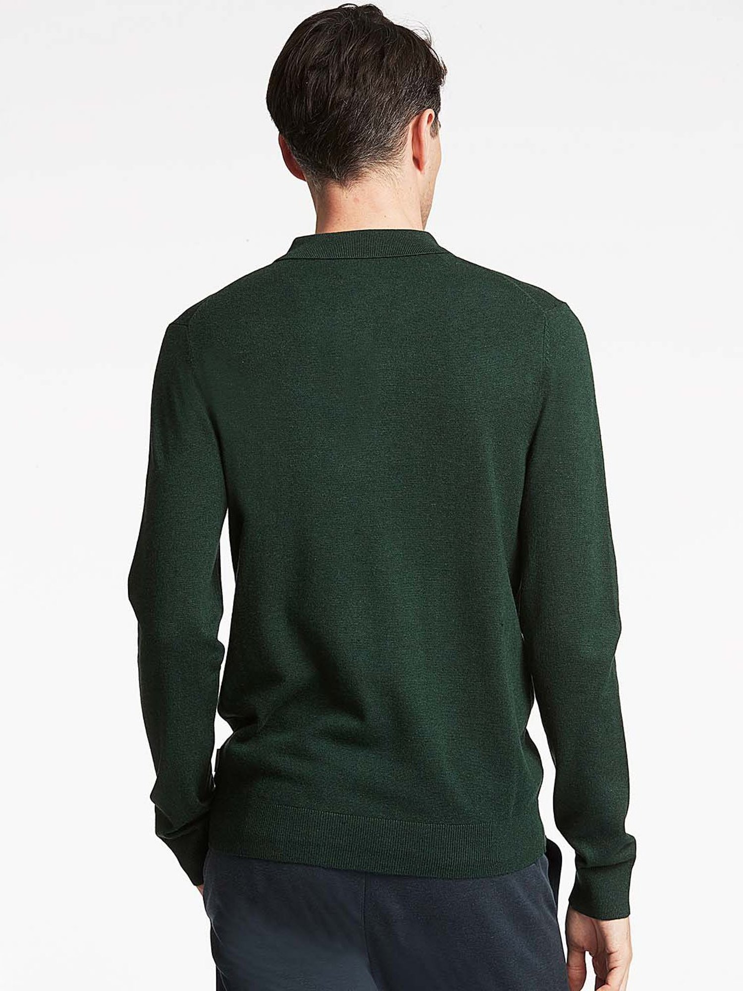 Lindbergh Dark Green Polo T-Shirt