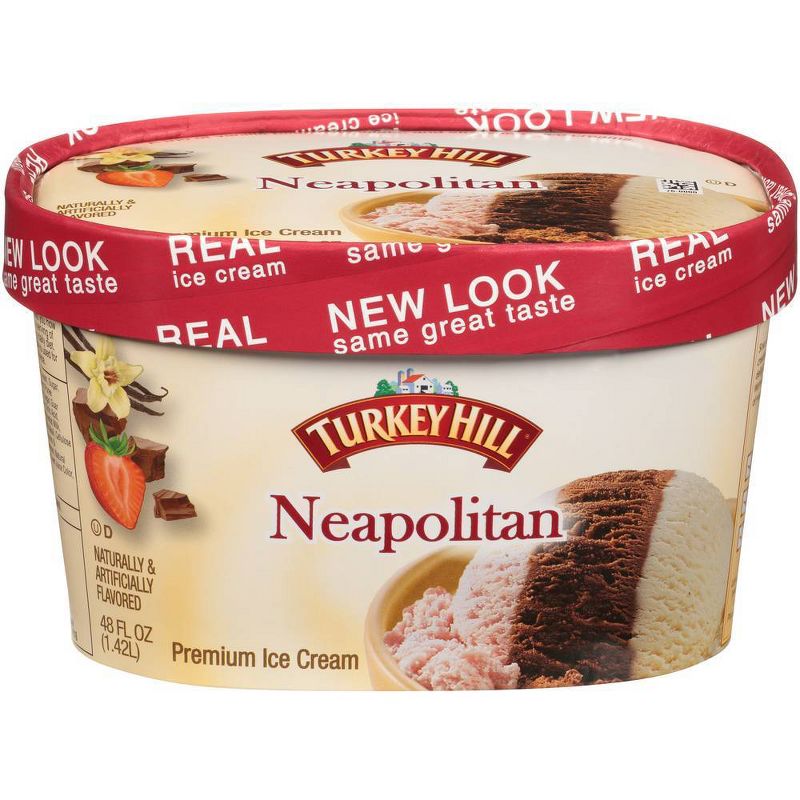 Turkey Hill Neopolitan Ice Cream - 48oz
