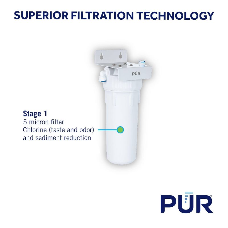 PUR Single Stage POU Universal Water Filtration System