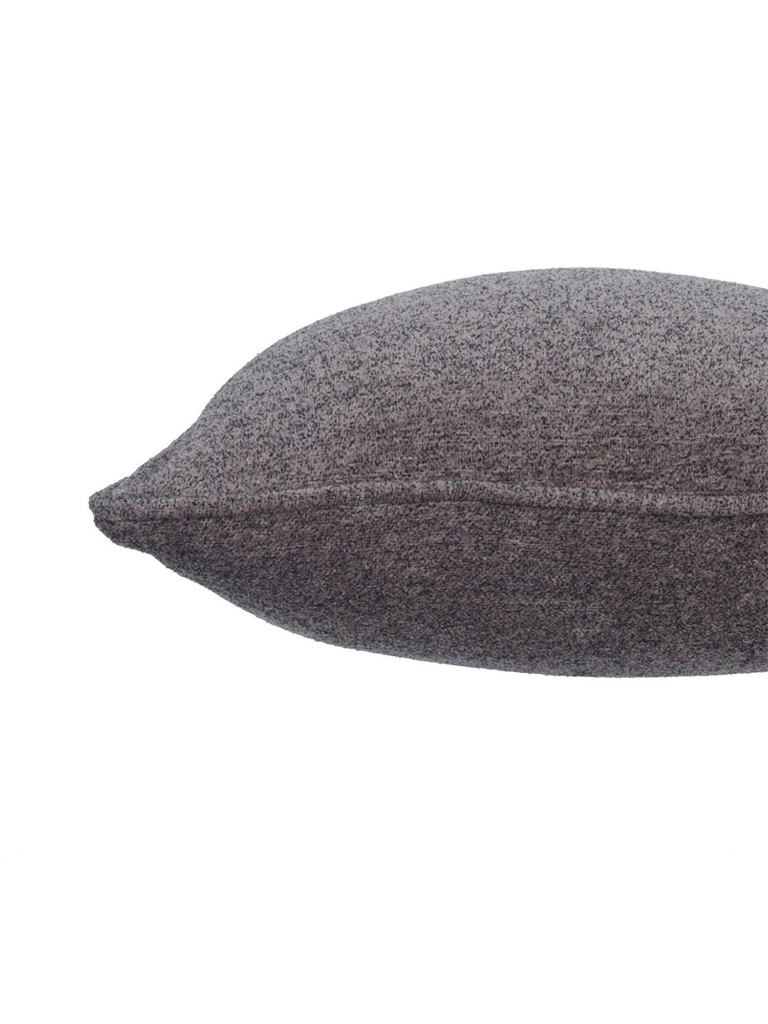 Maspar Colorart Charlotte Solid Grey 110 TC Cotton Blend Cushion Cover