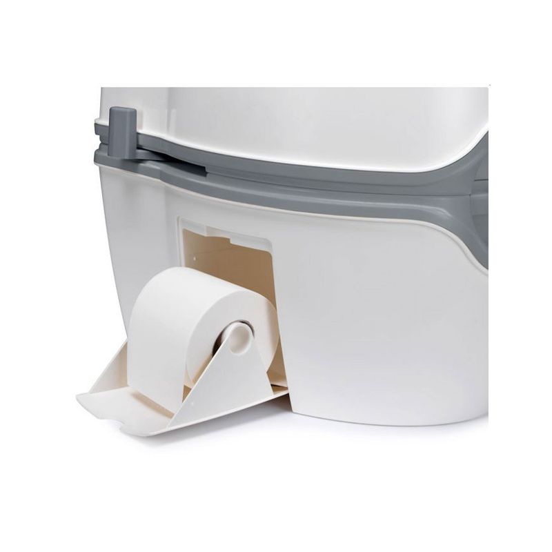 Thetford 565E Porta Potti Portable Battery Powered Flush Travel Camping Hunting Fishing Toilet, White