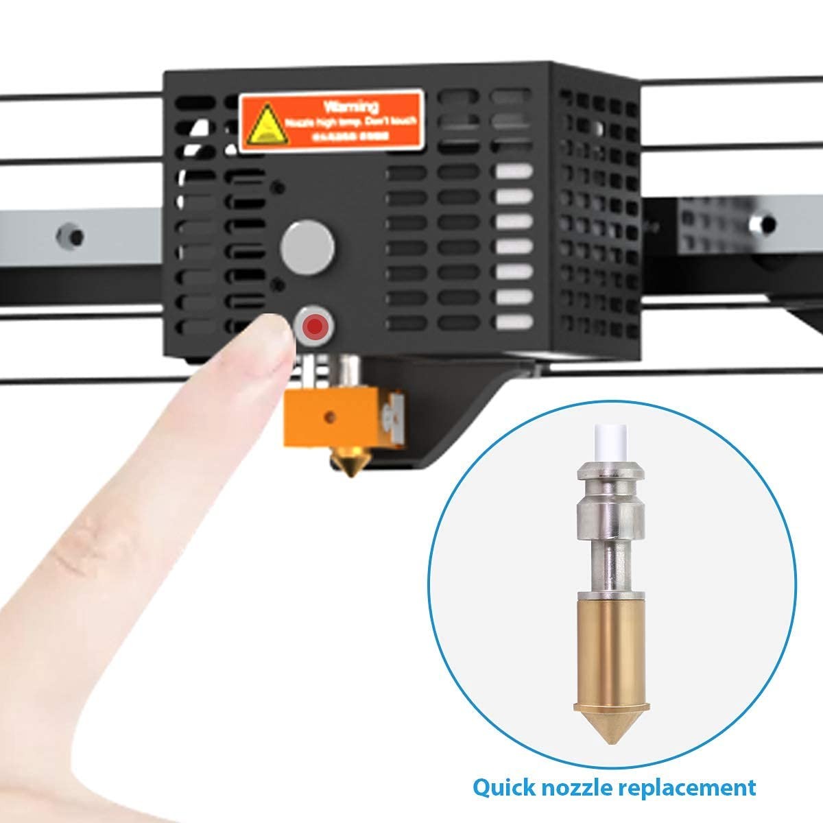 2020 New X5SA Pro 3D Printer High Precision Large Build Size Double Axis External Guide Rail and Titan Extruder, TRONXY 3D Printer