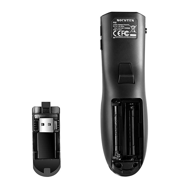 Wireless Presenter  RF 24GHz Wireless PresenterRemote Presentation USB Control PowerPoint PPT Clicker