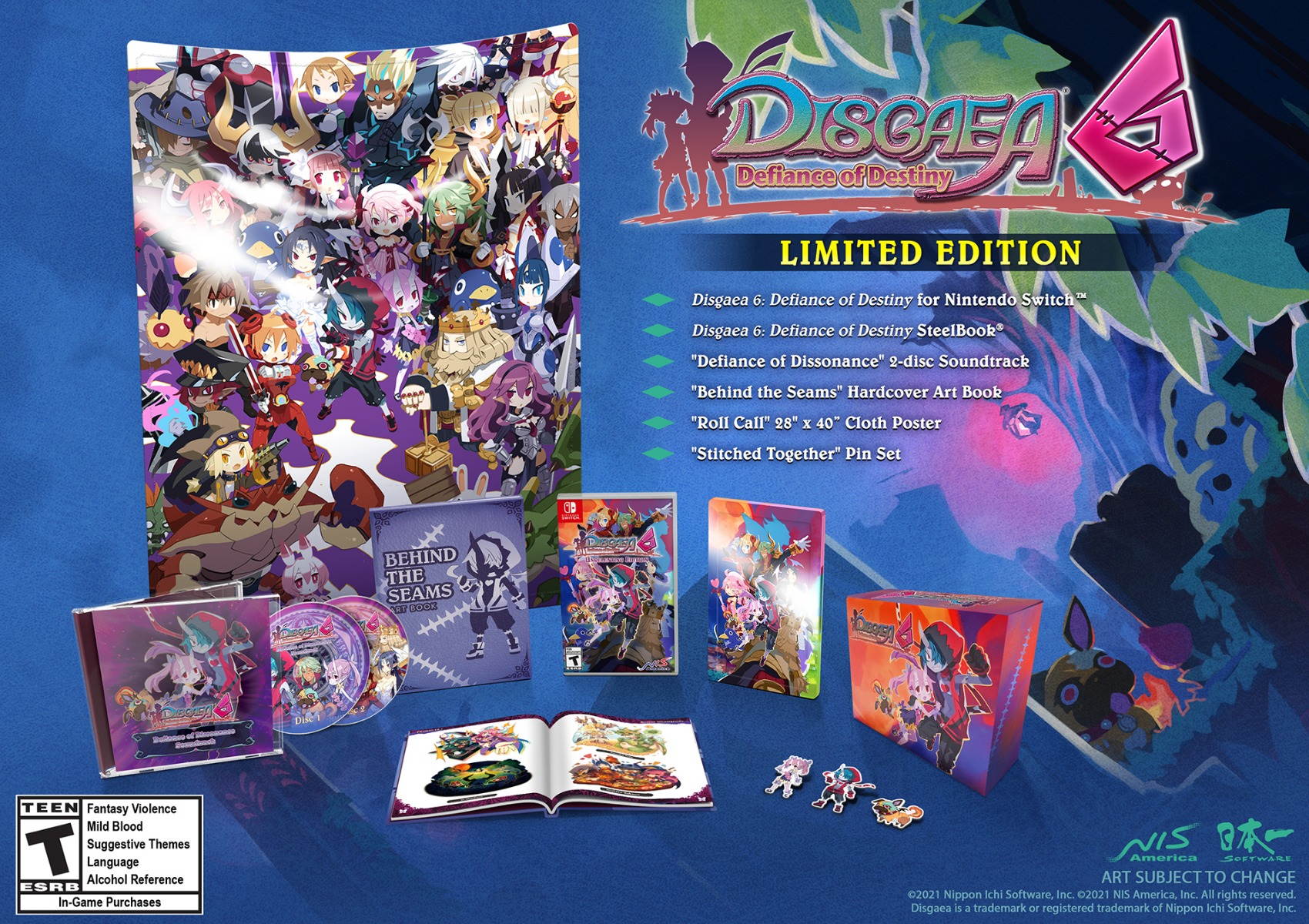 Disgaea 6: Defiance of Destiny Limited Edition for Nintendo Switch