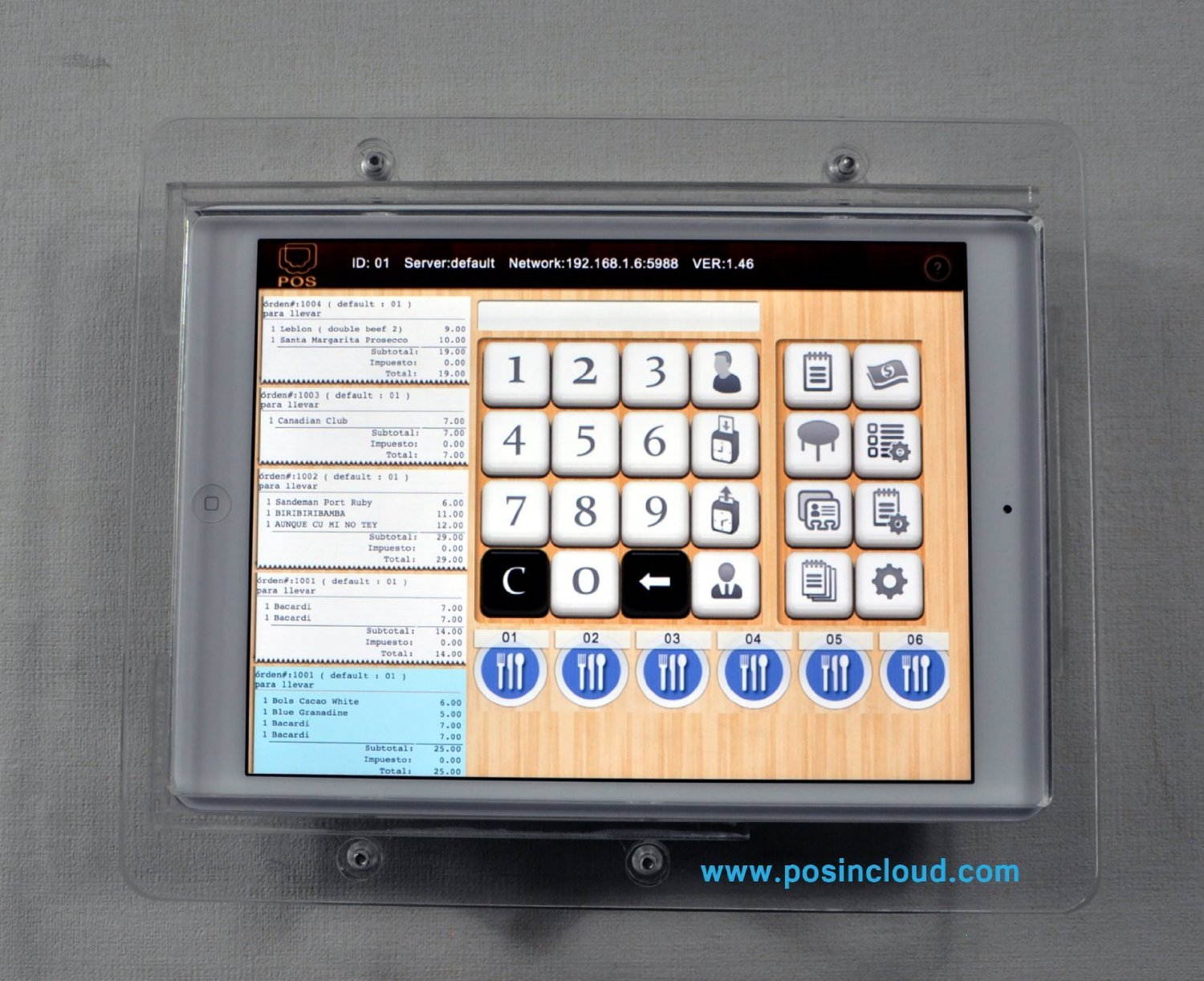 iPad mini 1/2/3 Black Acrylic Security Anti-Theft Enclosure with Wall Mount Kit