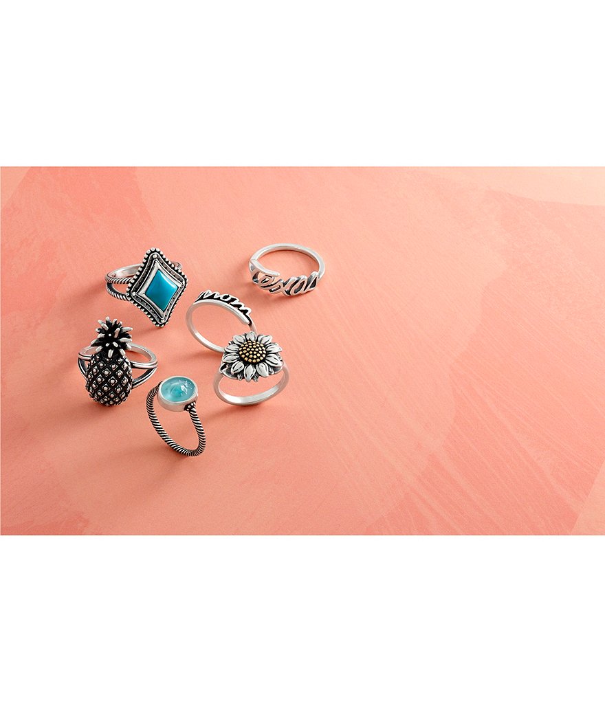 James Avery Mom Script Ring