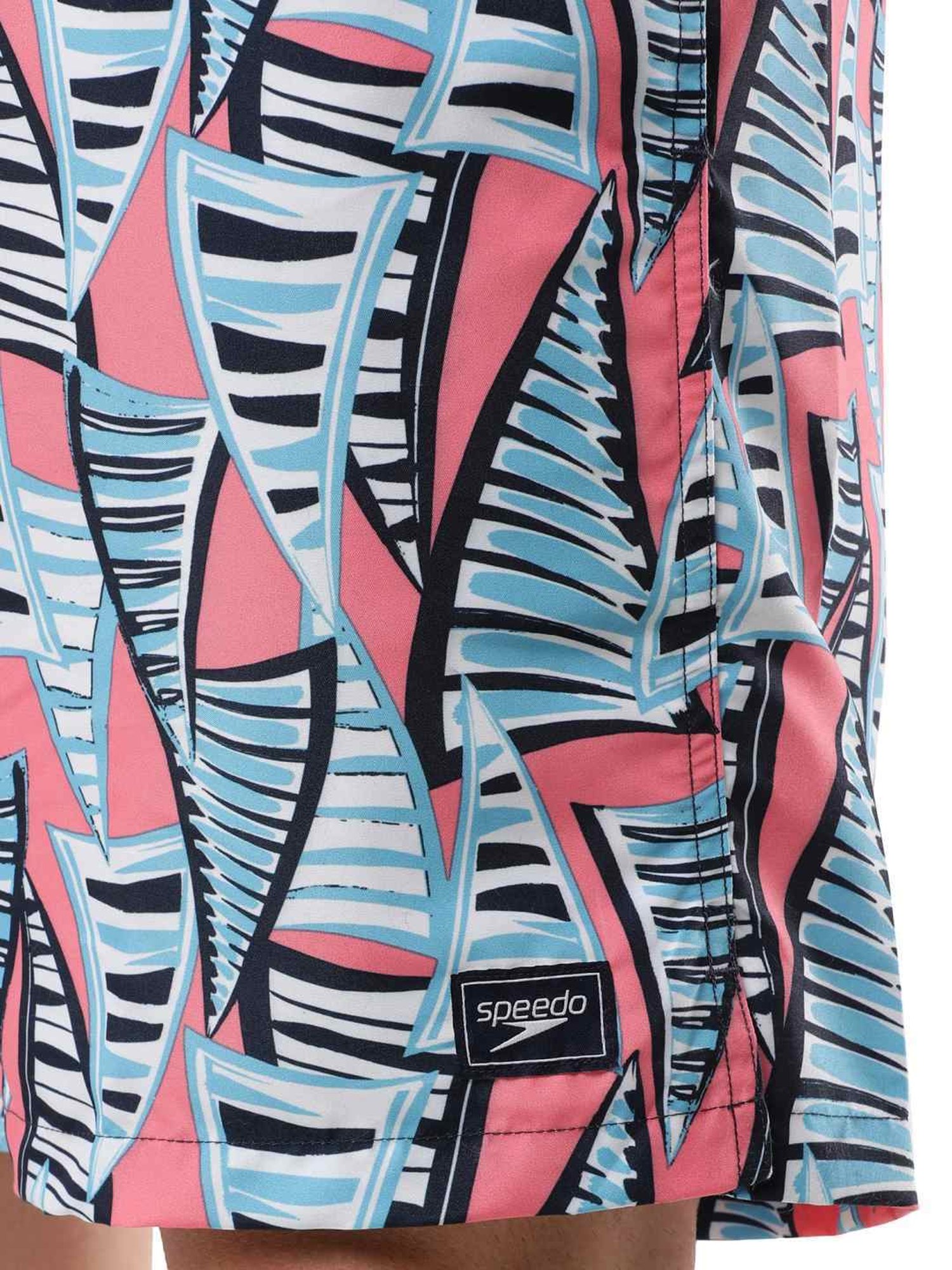 Speedo Fandango Pink Regular Fit Printed Swim Shorts