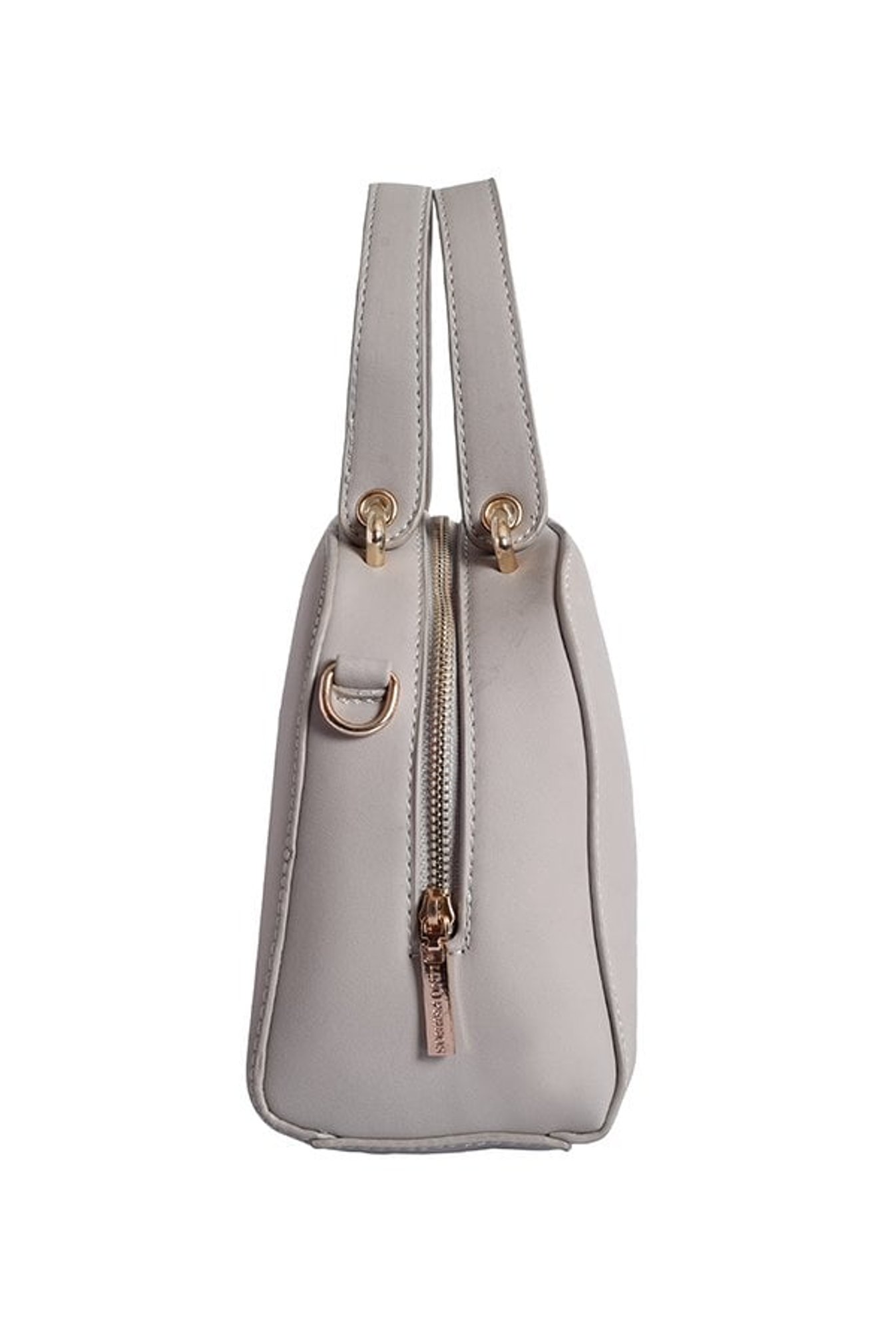 Lino Perros Grey Solid Handbag