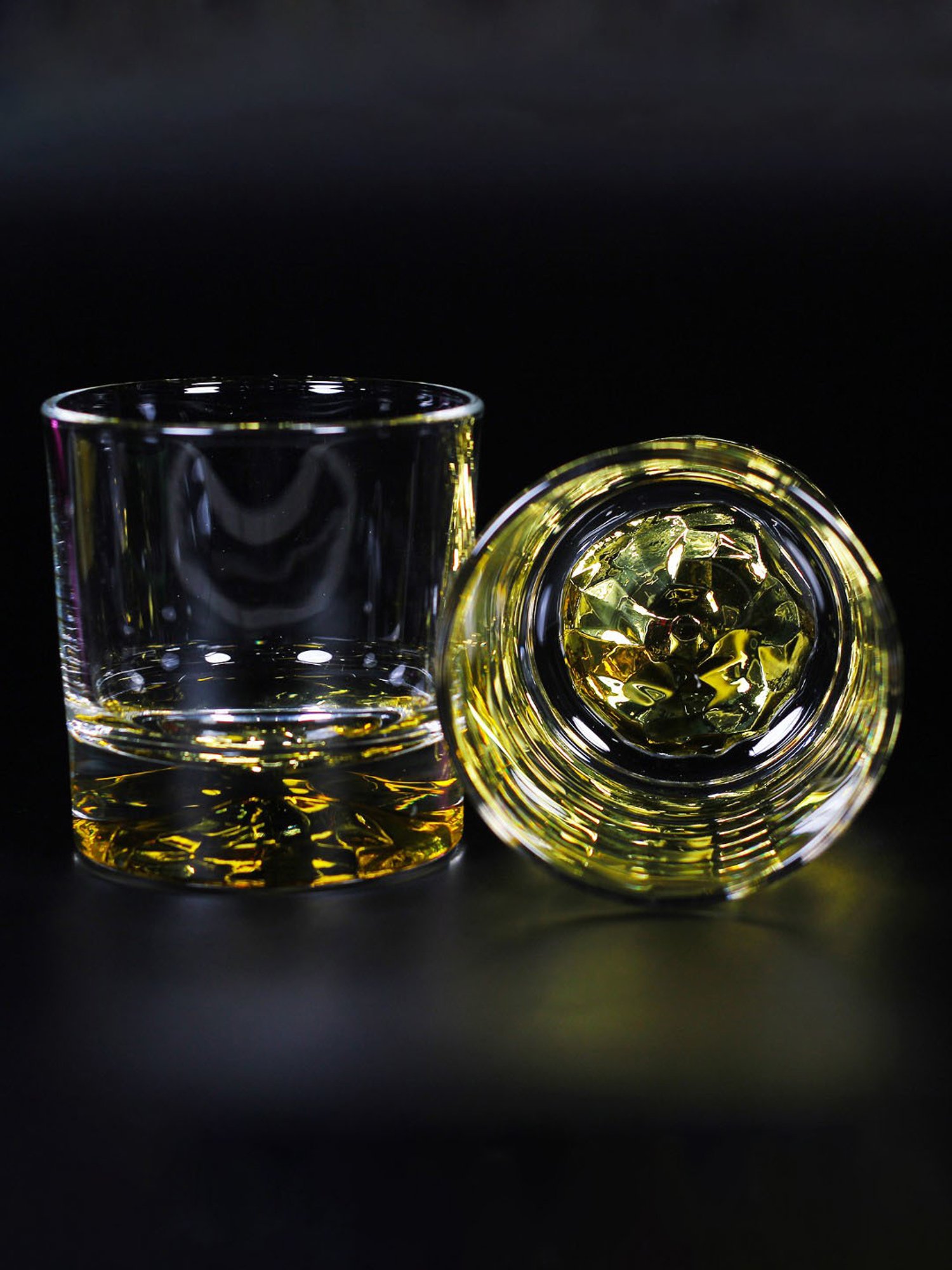 Melbify Italian Opera Transparent Whiskey Glass 300ml - Set of 2