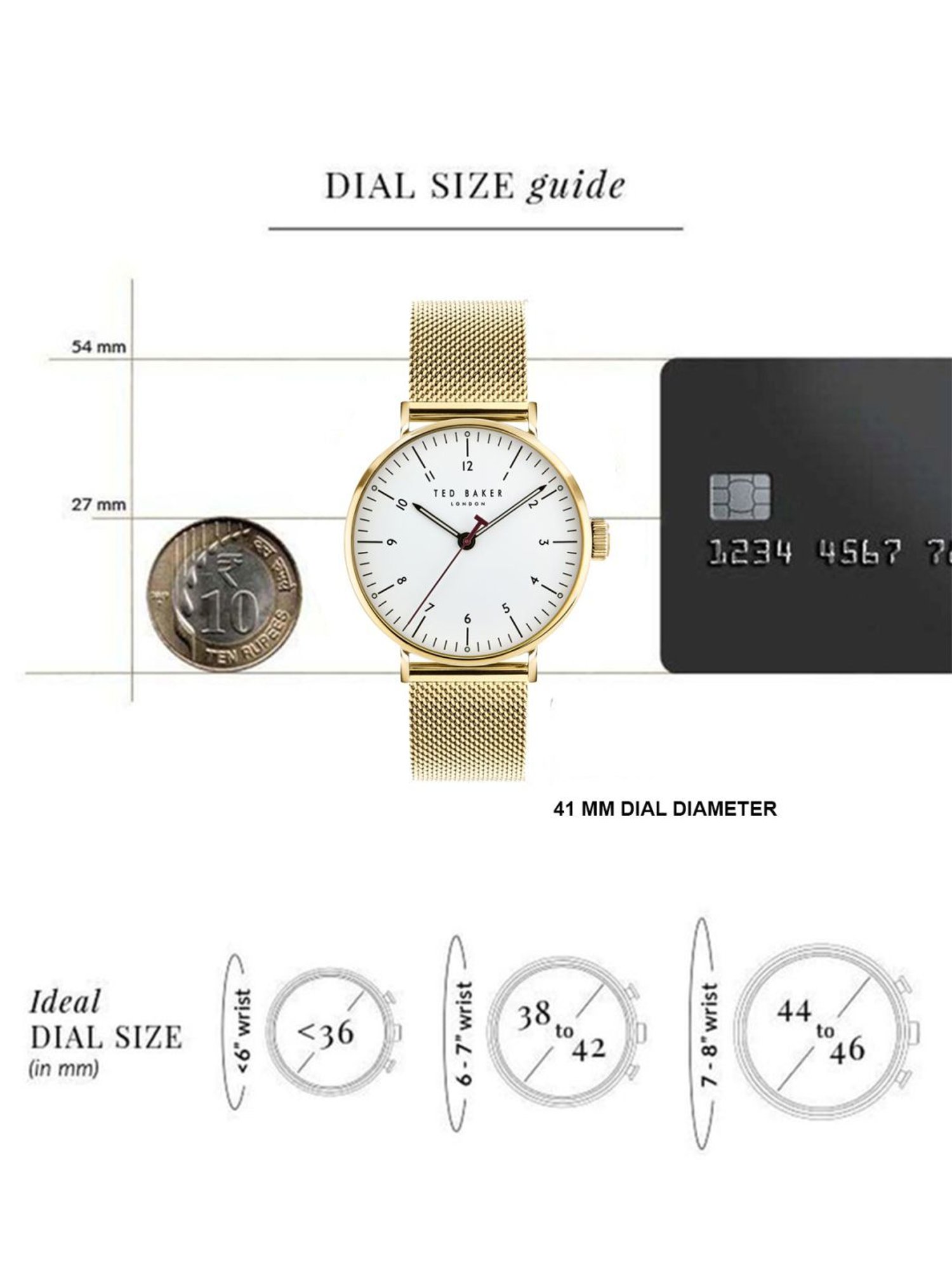 Ted Baker BKPHOF206 Watch for Men