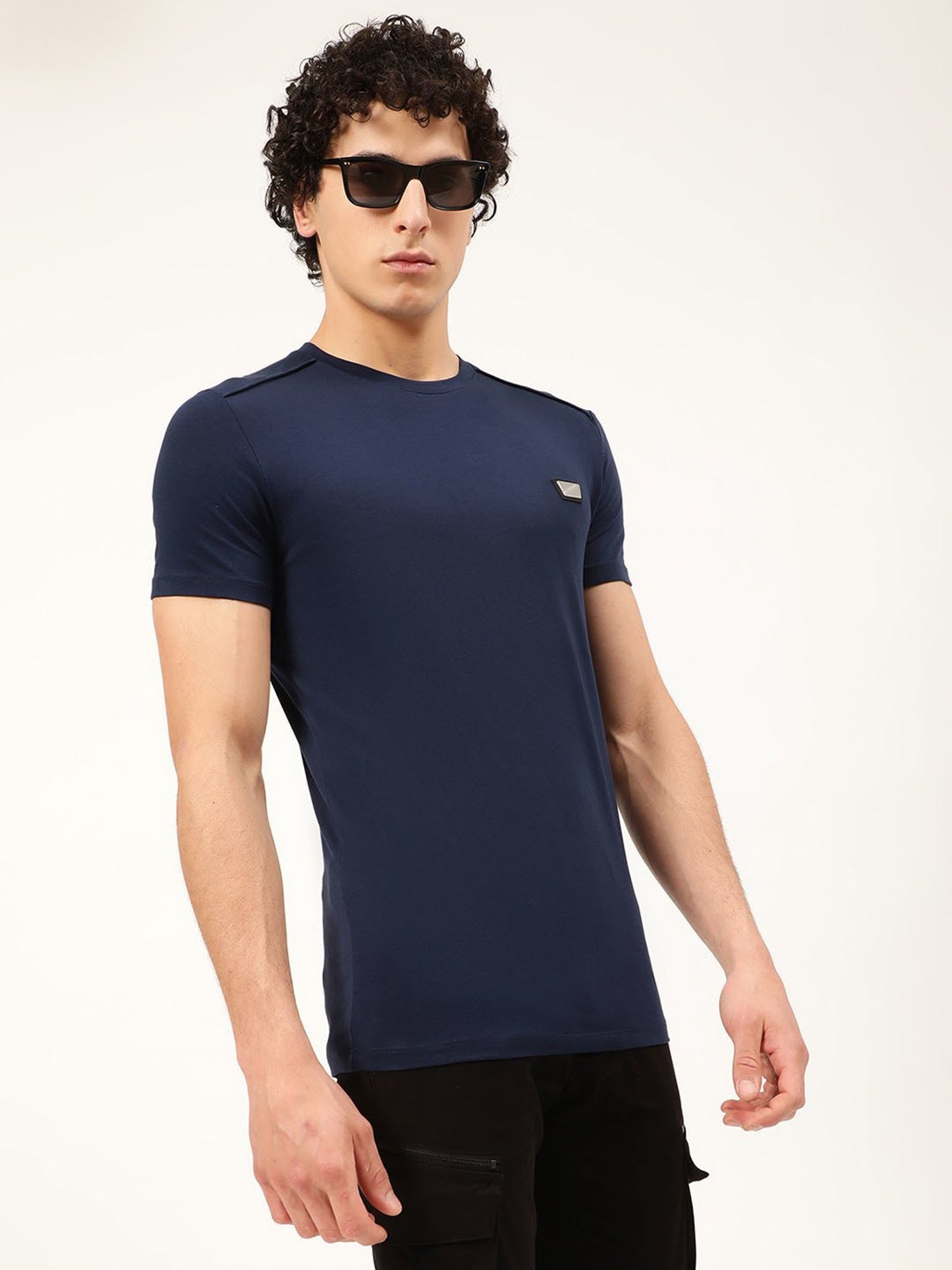 Antony Morato Navy Slim Fit T-Shirt