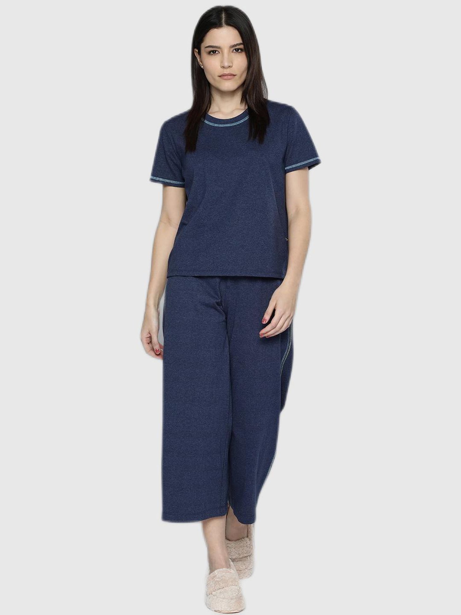 Chemistry Navy Pajama Set