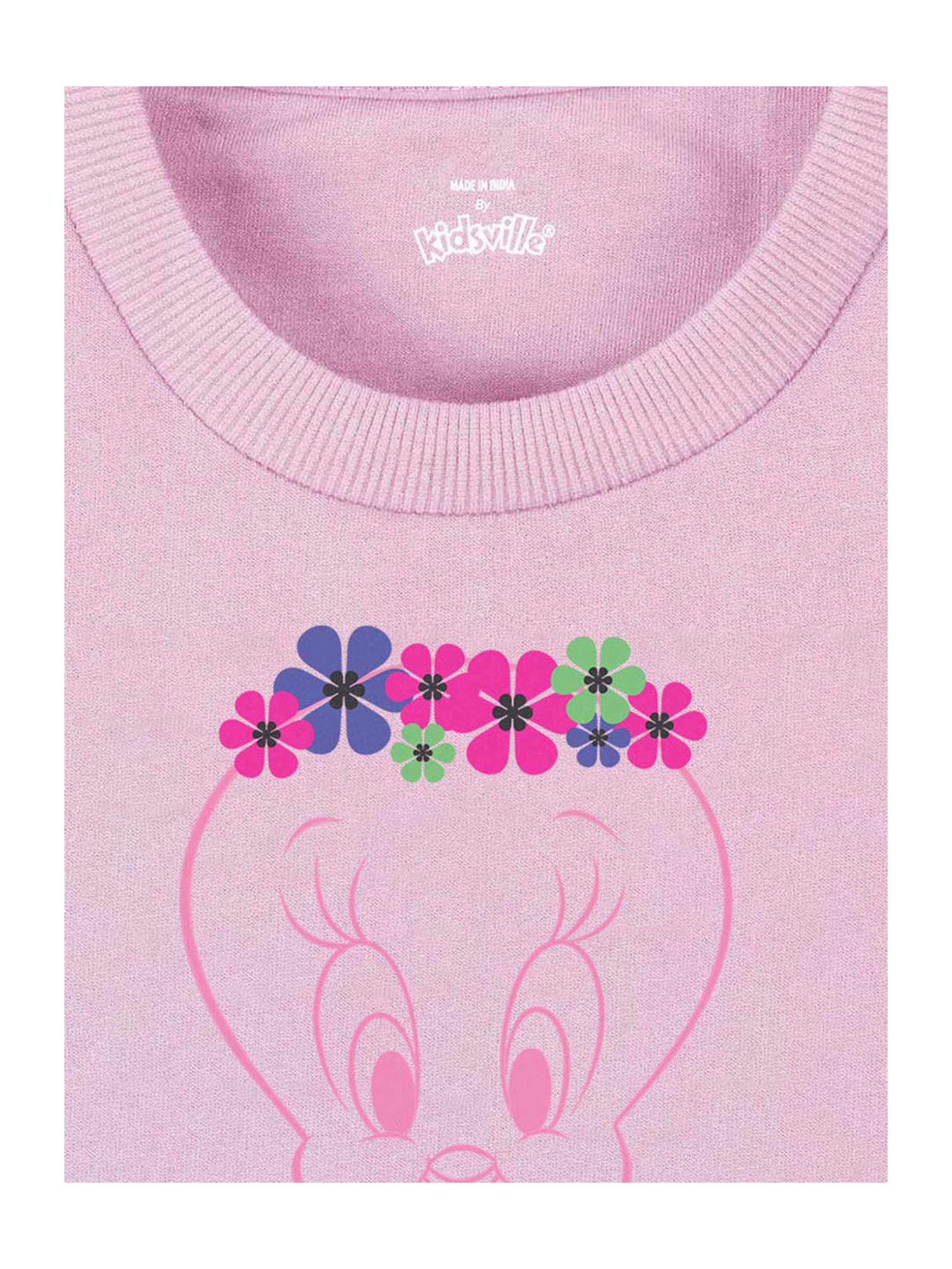 Looney Tunes Printed Sweatshirt For Kids Girls