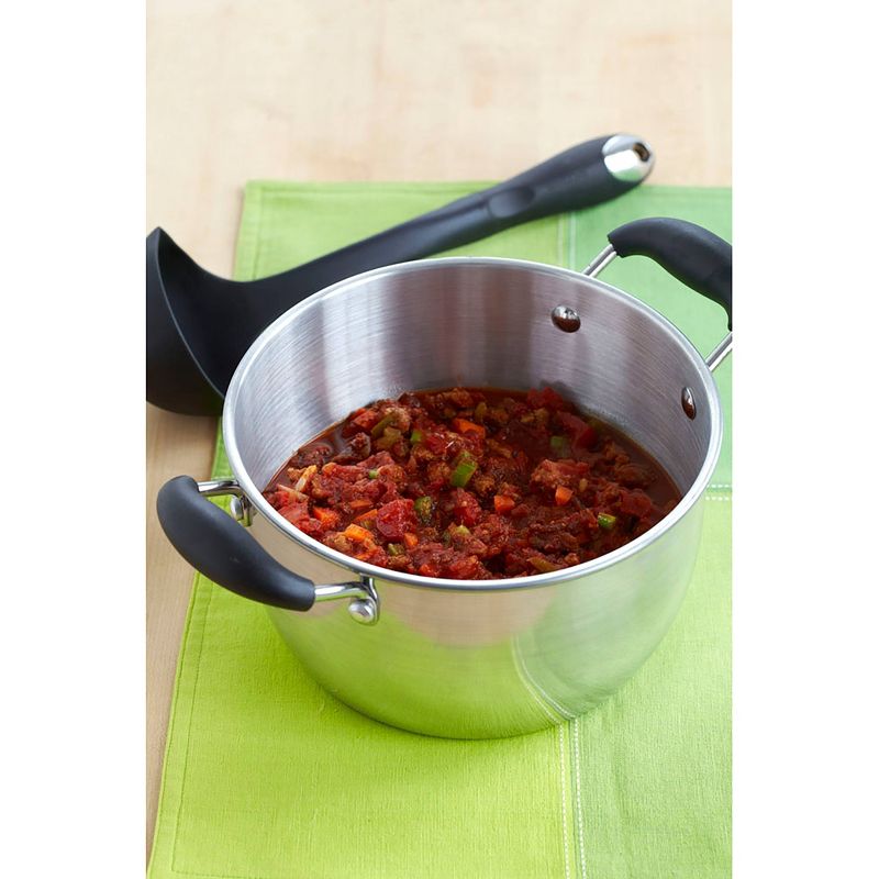 IMUSA 4qt Aluminum Pot with Glass Lid and Bakelite Handles