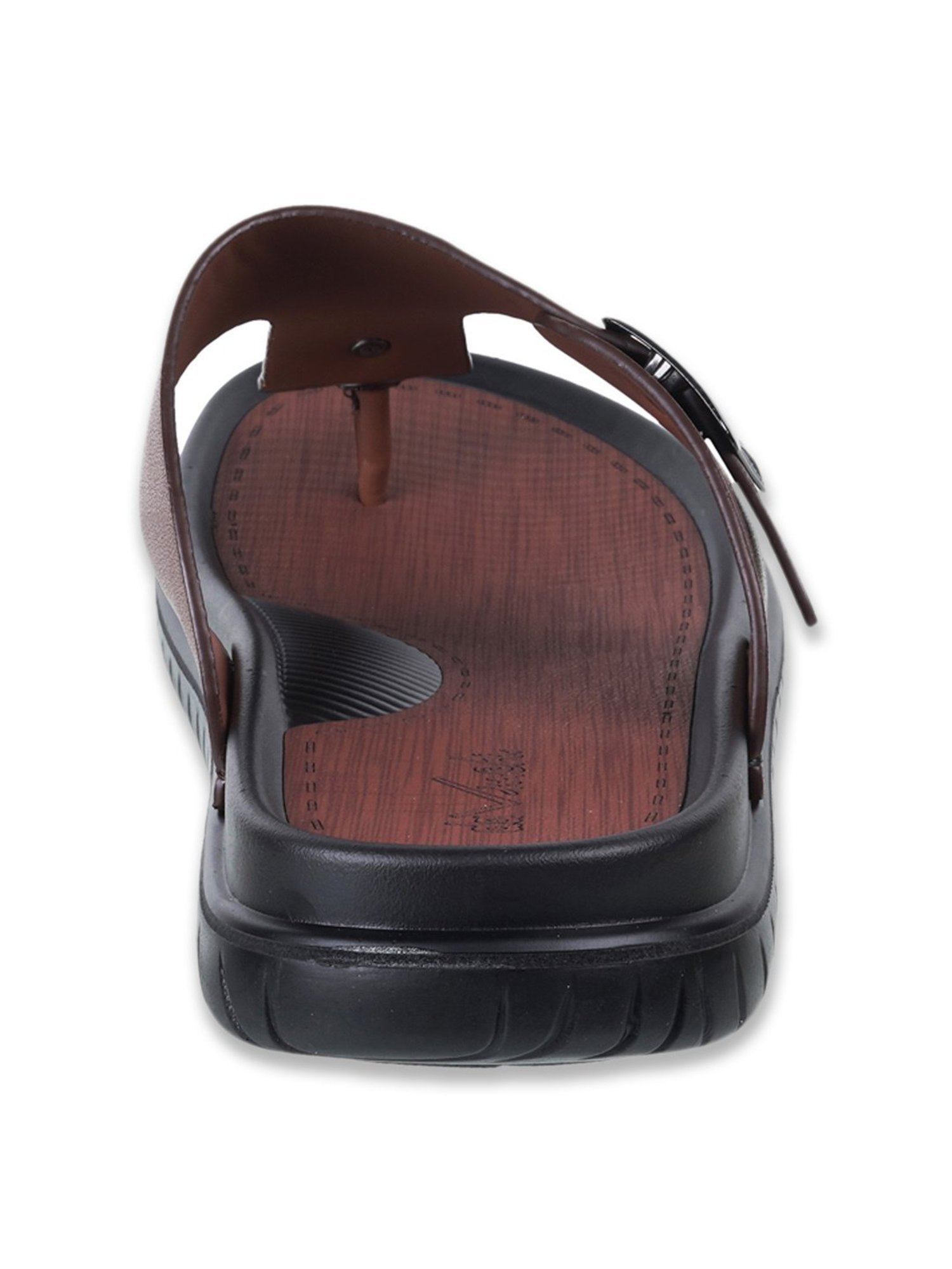 Da Vinchi by Metro Men's Brown Thong Sandals