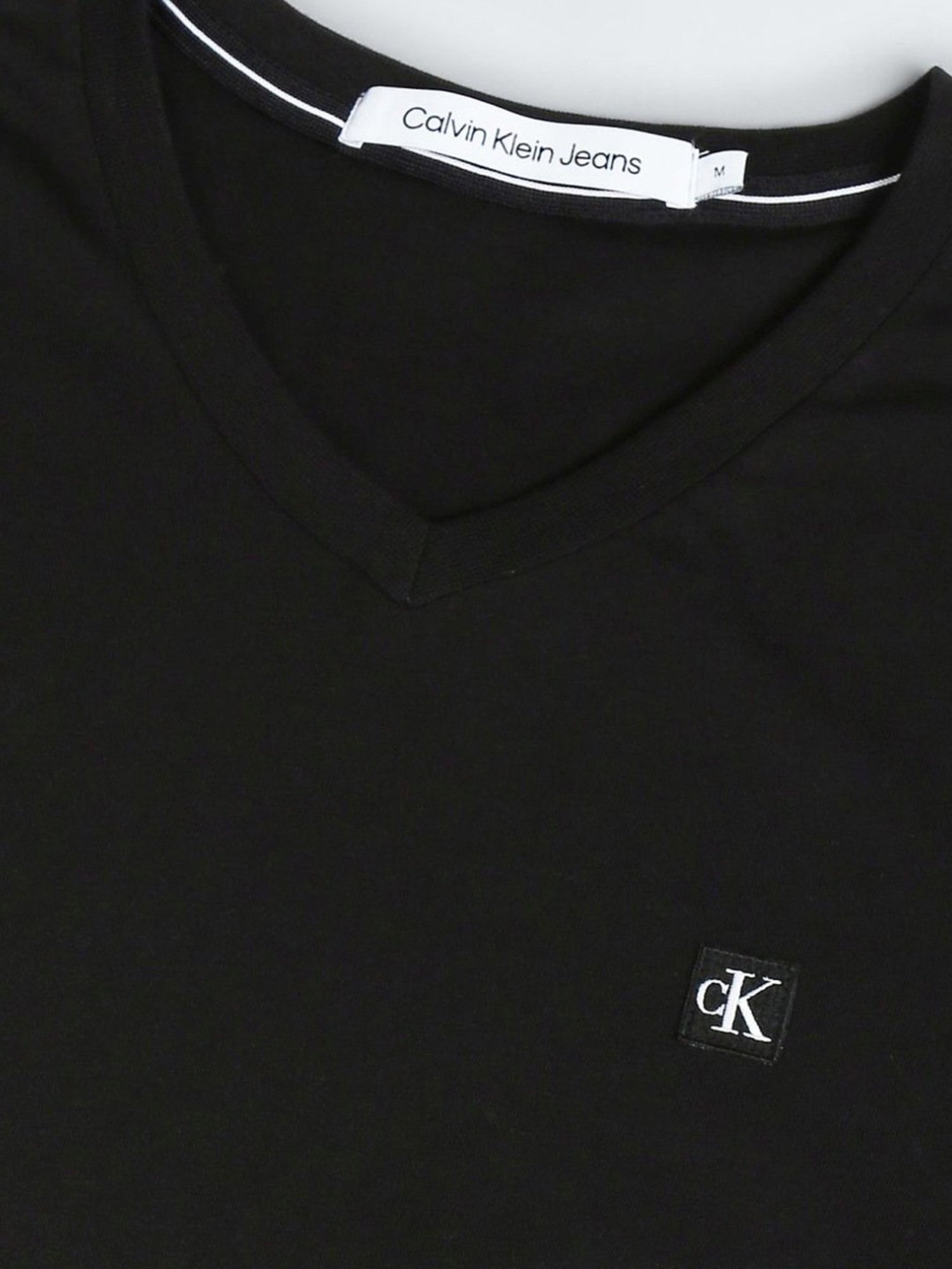 Calvin klein Jeans Black Slim Fit T-Shirt