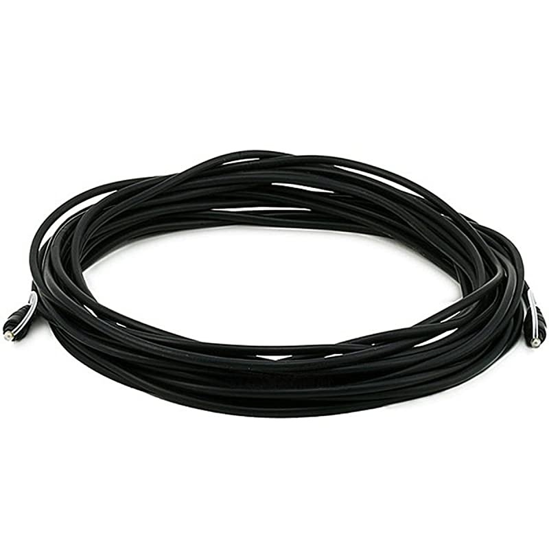 35ft Optical Toslink 50mm OD Audio Cable