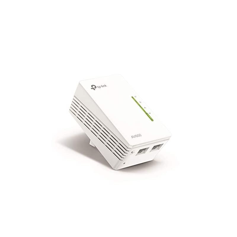 AV600 Powerline WiFi Extender - N300 WiFi, Add-on Single Adapter, Ethernet over Powerline, Plug & Play, Compatible with all  powerline adapters with different speed(TL-WPA4220)