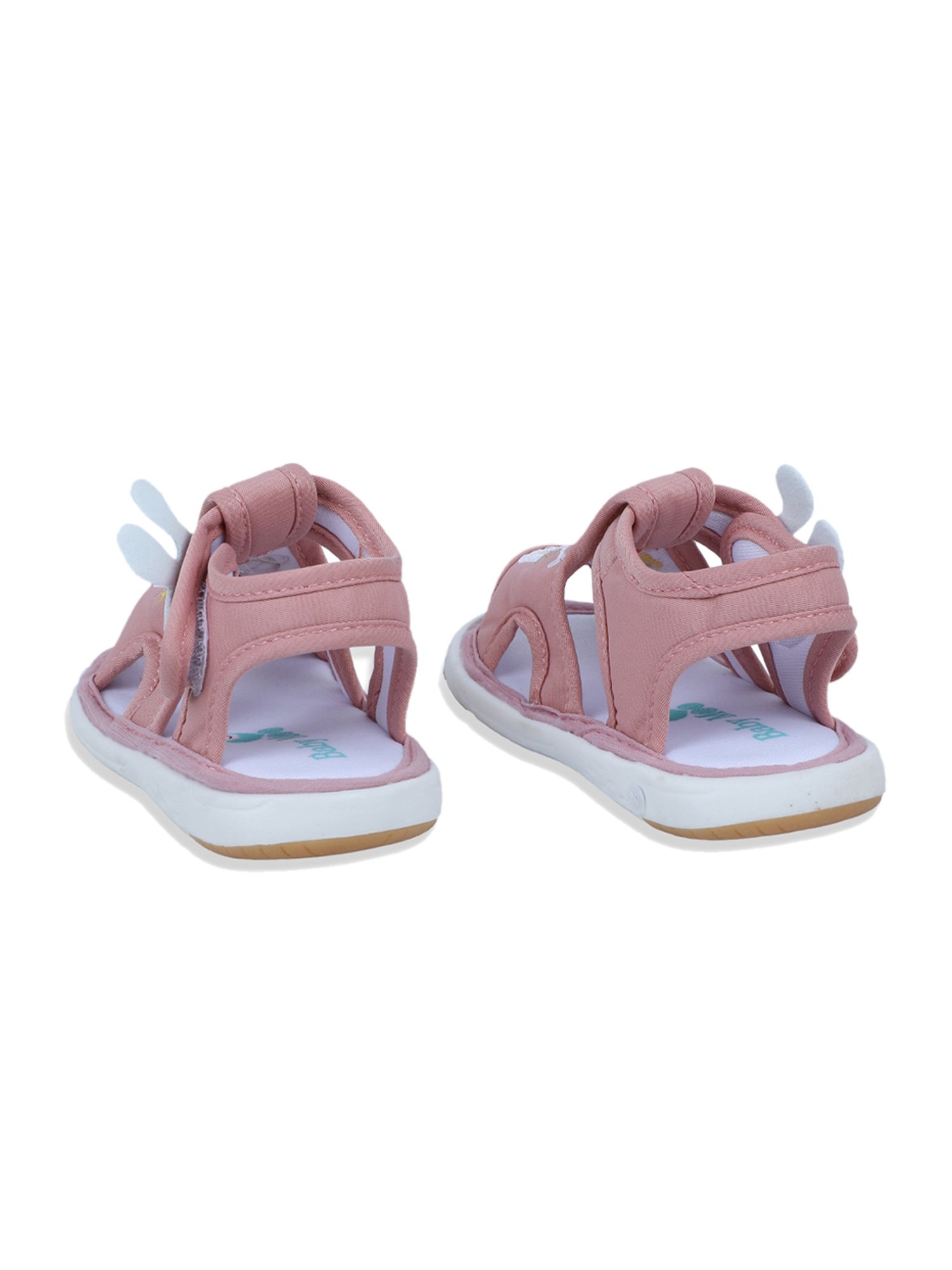Passion Petals Kids Pink Sling Back Clogs