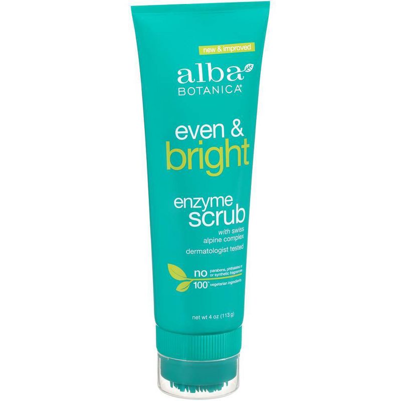 Alba Botanica Even & Bright Enzyme Scrub - 4 fl oz