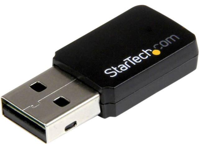 StarTech.com USB 2.0 AC600 Mini Dual Band Wireless-AC Network Adapter - 1T1R 802.11ac WiFi Adapter