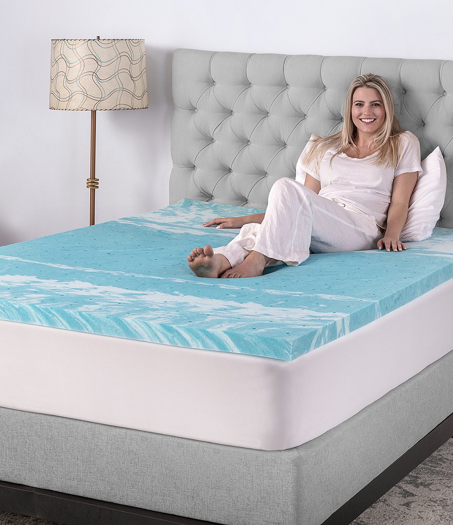 Sensorpedic 2#double; Gel Swirl Mattress Topper
