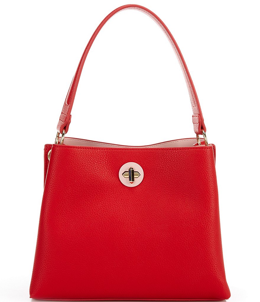 Dooney & Bourke Signature Hydrangea Monogram Collection Floral Hobo Bag