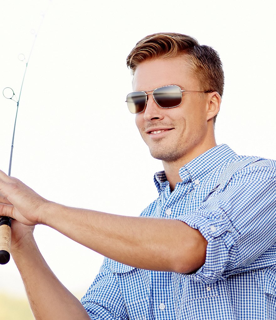 Maui Jim Wiki Wiki PolarizedPlus2&reg; Aviator 59 mm Sunglasses