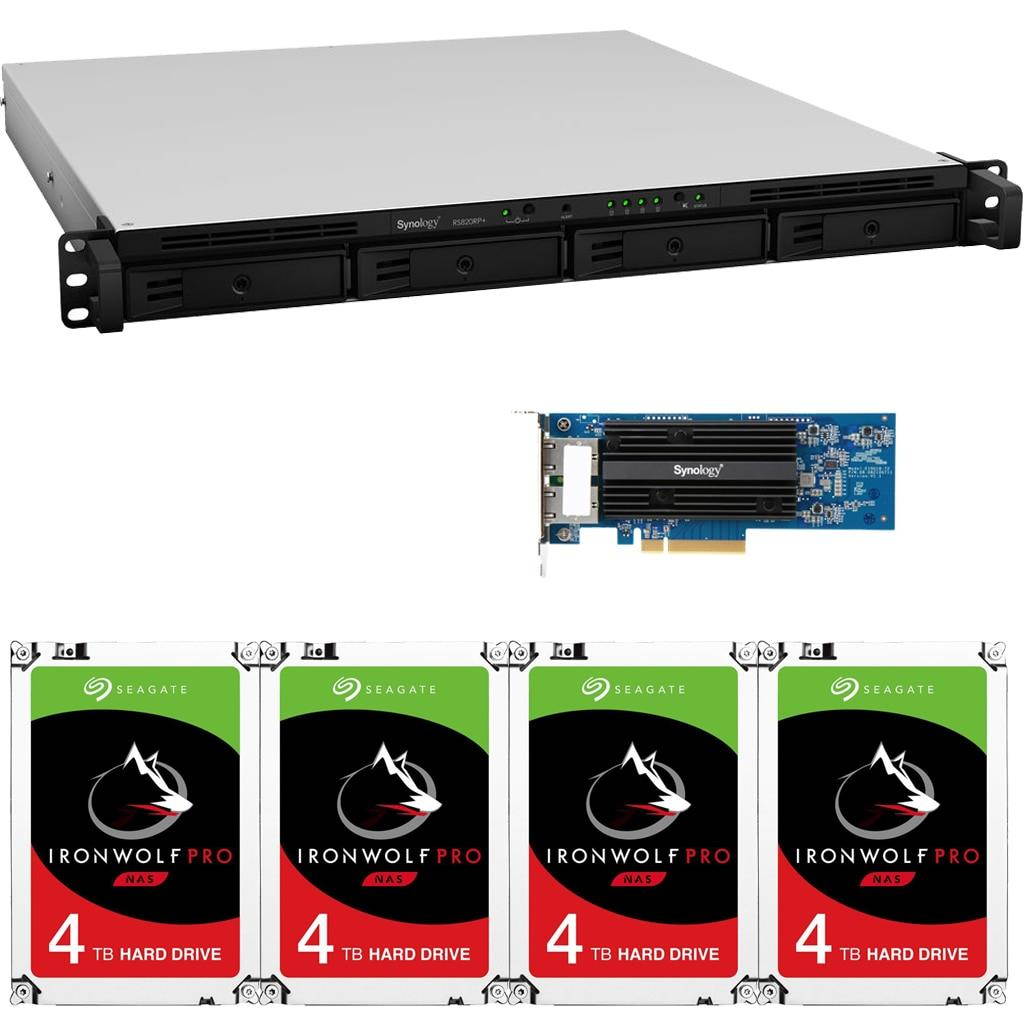 Synology RS820RP+ 4-Bay RackStation NAS with 8TB (4x2TB) of Western Digital RED NAS Drives Fully Assembled Tested By CustomTechSales