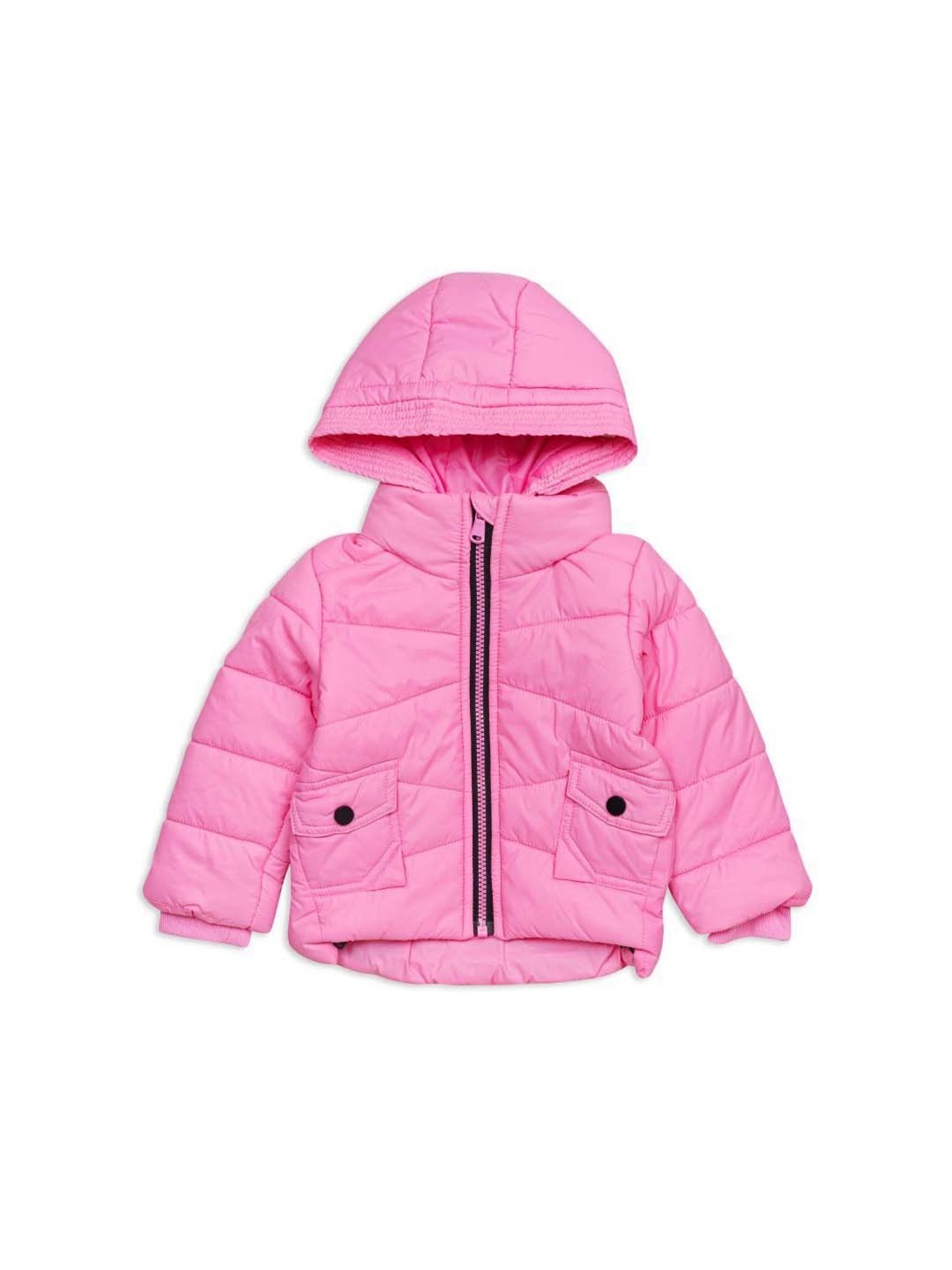 H by Hamleys Kids Pink Regular Fit Full Sleeves Jacket