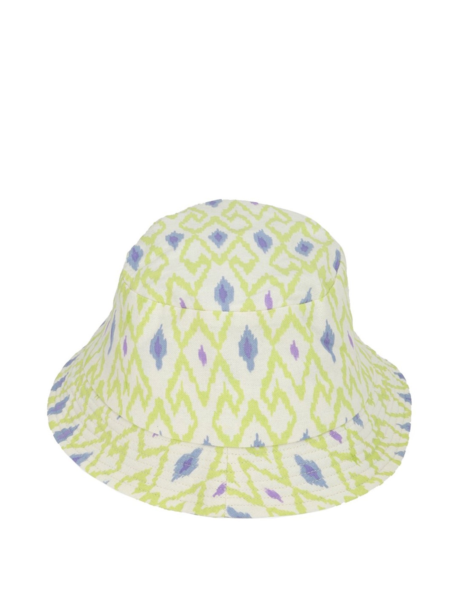 Forever 21 Cream Printed Panama Hat