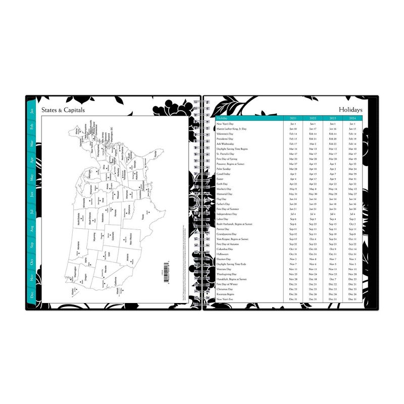 2021 Appointment Book 8.5" x 11" Weekly/Monthly Wirebound Barcelona - Blue Sky