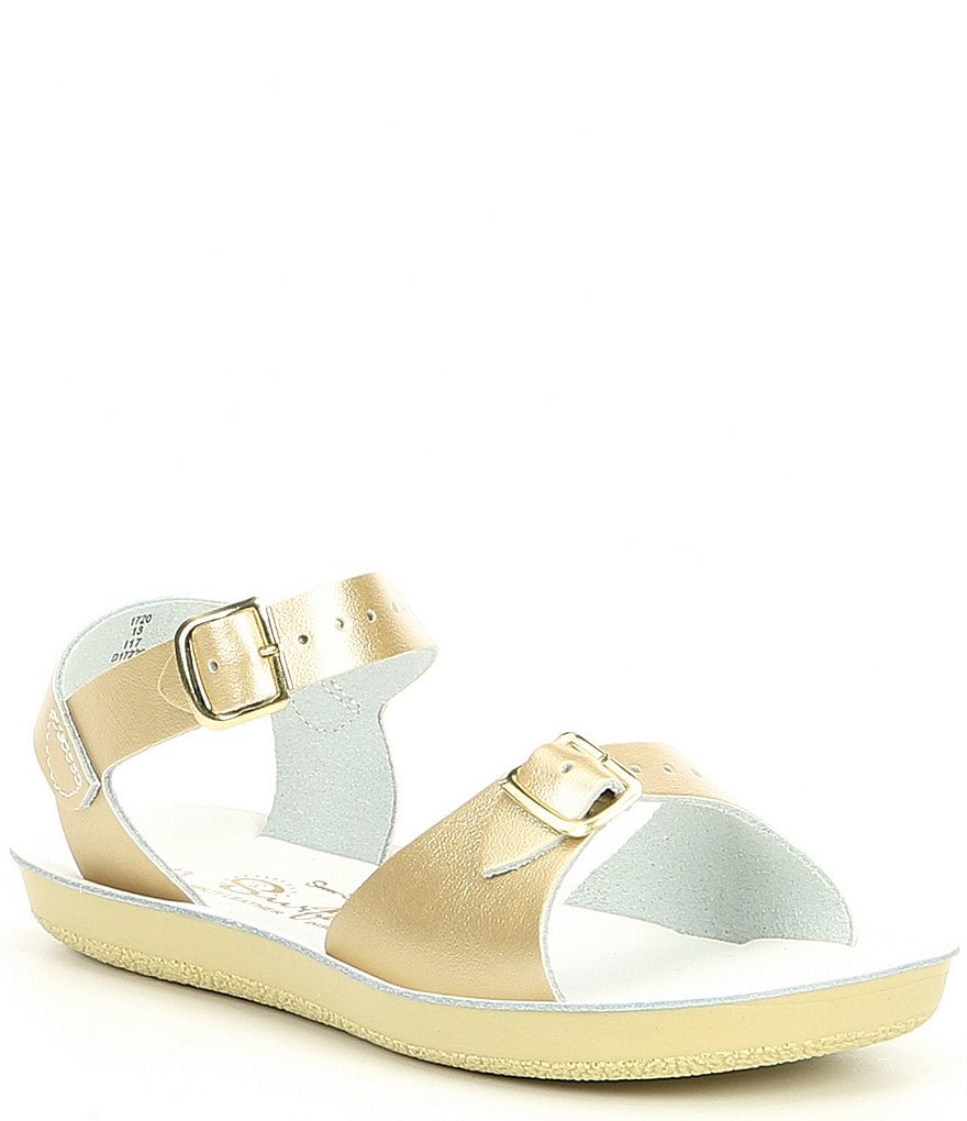 Saltwater Sandals by Hoy Girls' Sun-San Surfer Water Friendly Sandals (Infant)