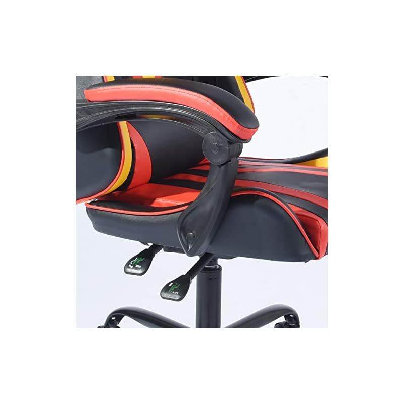Racing Style Gaming Recline Chair, Office High Back Computer Task Swivel Executive Racing Chair Lumbar Support
