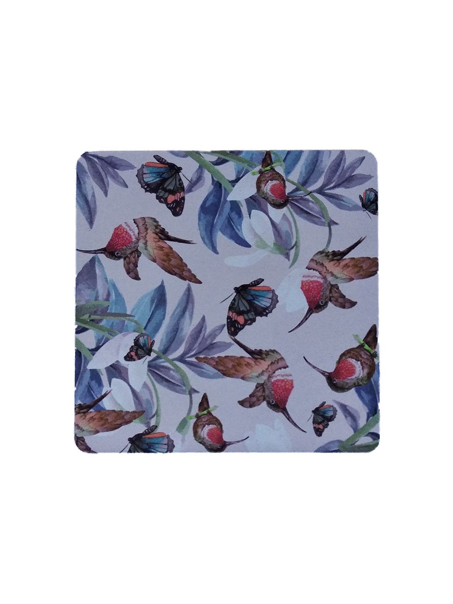 Crayton Square Printed MDF Coaster - Set of 4