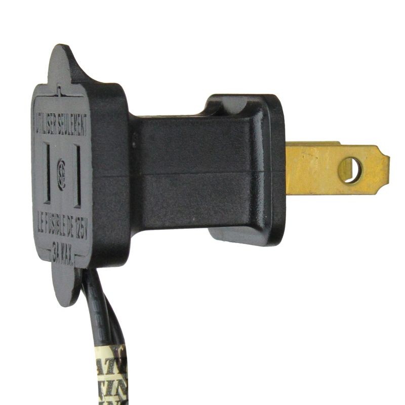 Darice 100-Count Orange Mini Halloween Light Set, 29ft Black Wire