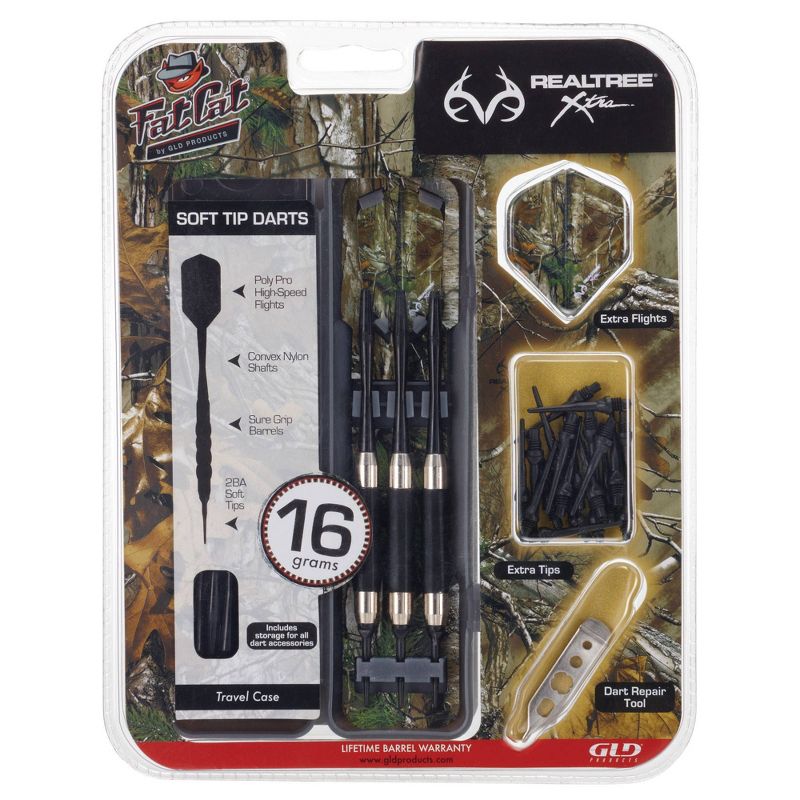 Fat Cat Realtree Xtra Soft Tip Darts 16gm