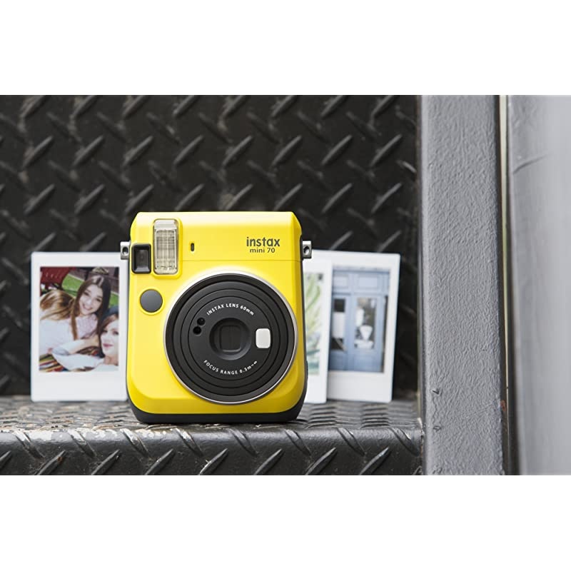Instax Mini 70 - Instant Film Camera (Yellow)