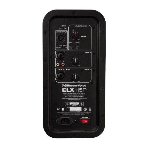 Electro-Voice ELX115P 15" Live X Two-Way Powered Loudspeaker (Pair) / Electro-Voice ELX118P Active 18" Subwoofer (1) / FREE ProX T-SS20P Standard Speaker Stands w/ Bag / FREE (3) XLR to XLR Cables 20f