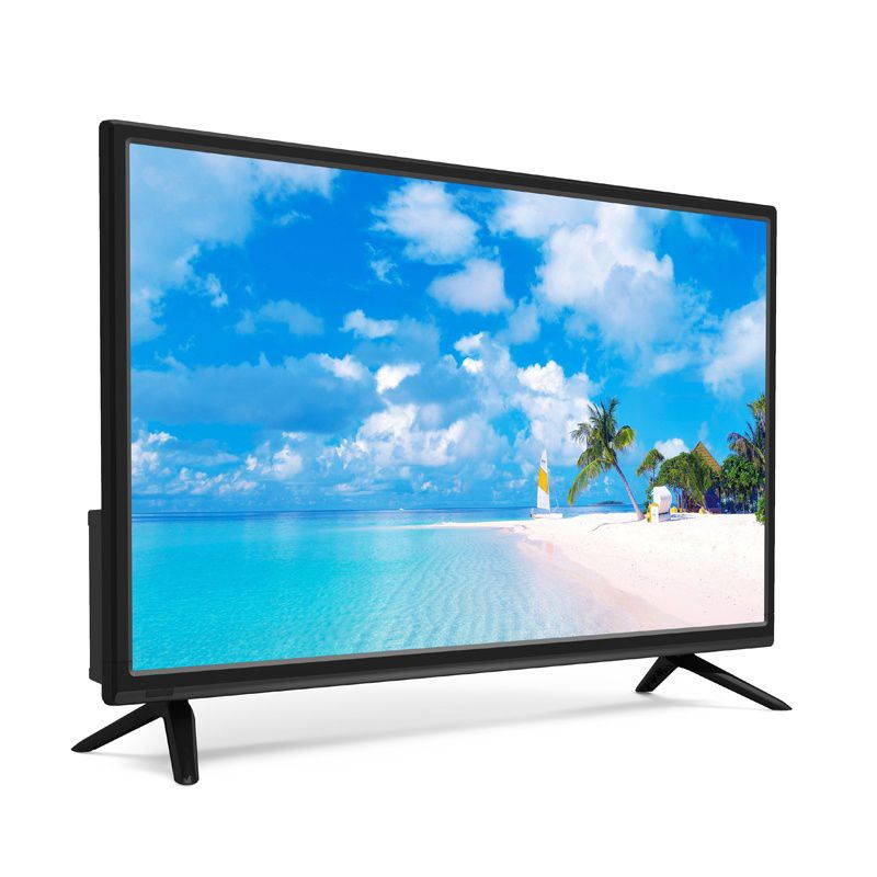 ATYME 24-Inch 720p 60Hz LED HD TV (240AH5HD) Lightweight Slim Built-in with HDMI, USB, VGA, High Resolution Bundle with Circuit City 6-Foot Ultra High Definition 4K HDMI Cable & Accessories (4 Items)