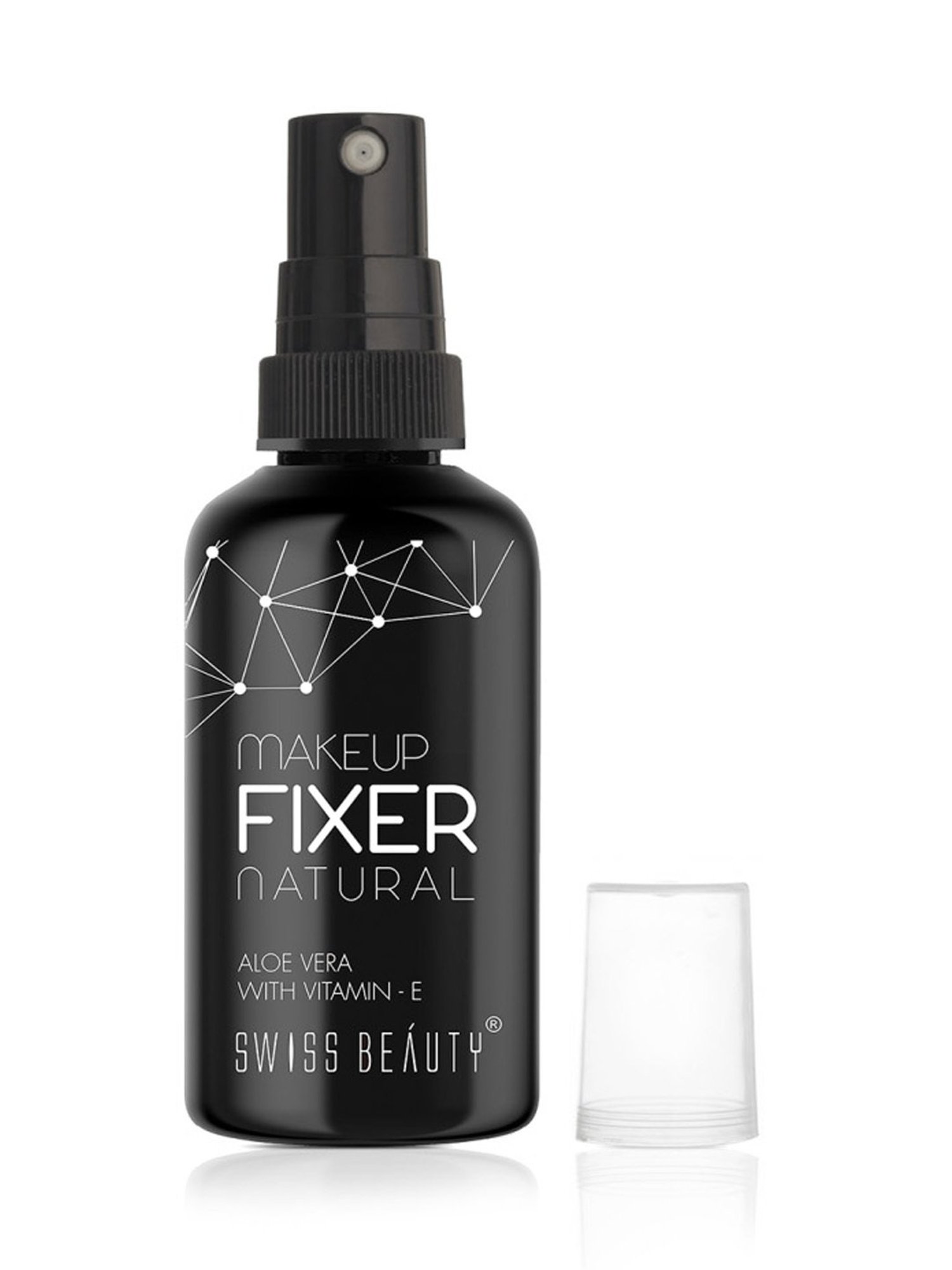 SWISS BEAUTY Long Lasting Makeup Fixer Natural Aloe Vera with Vitamin-E - 70 ml