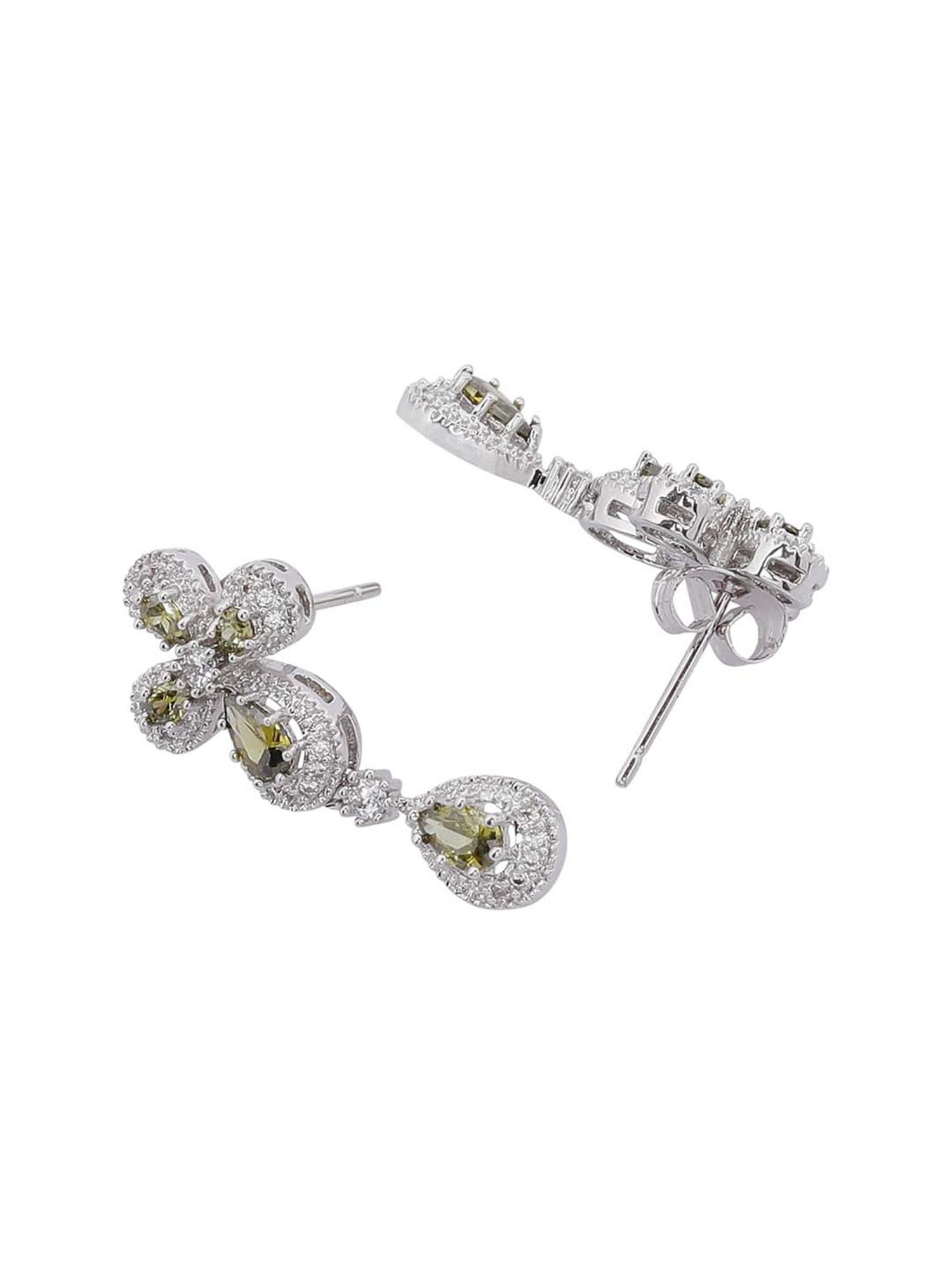 The Real Effect London 800 Silver Earrings for Women