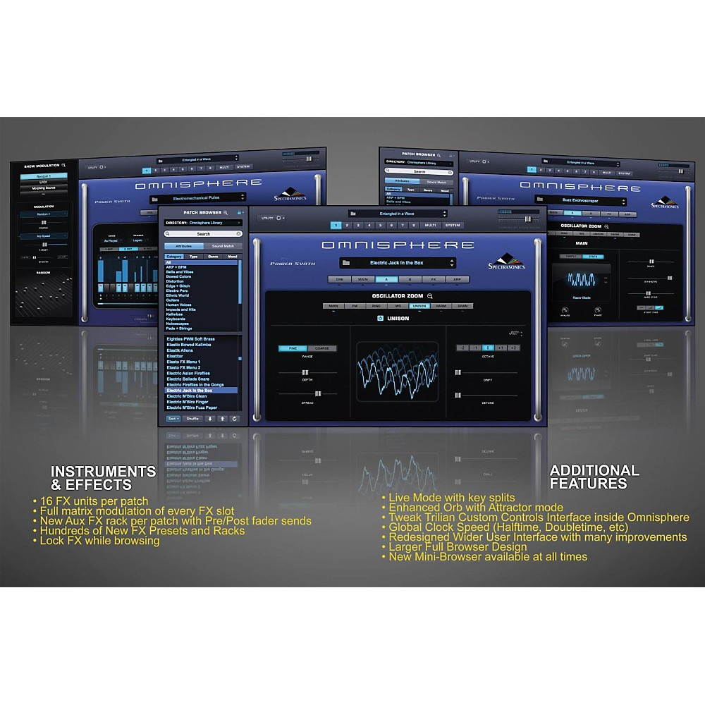 Spectrasonics Omnisphere 2 Upgrade From Omnisphere 1