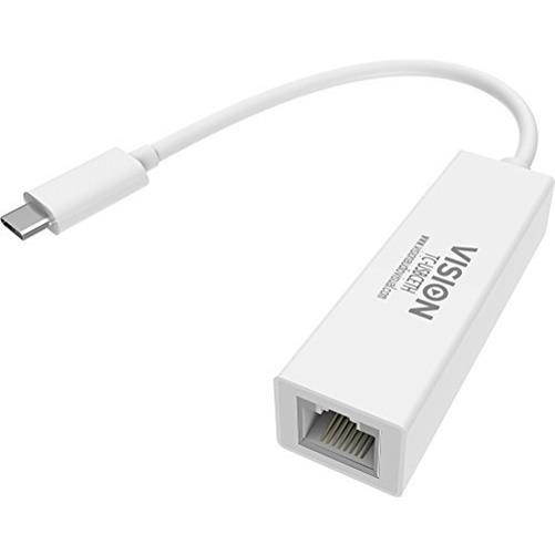 Vision USB-C to Ethernet Adaptor TCUSBCETH