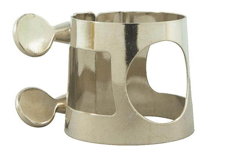 Belmonte Bass Clarinet Ligature Nickel 531N AMERICAN PLATING