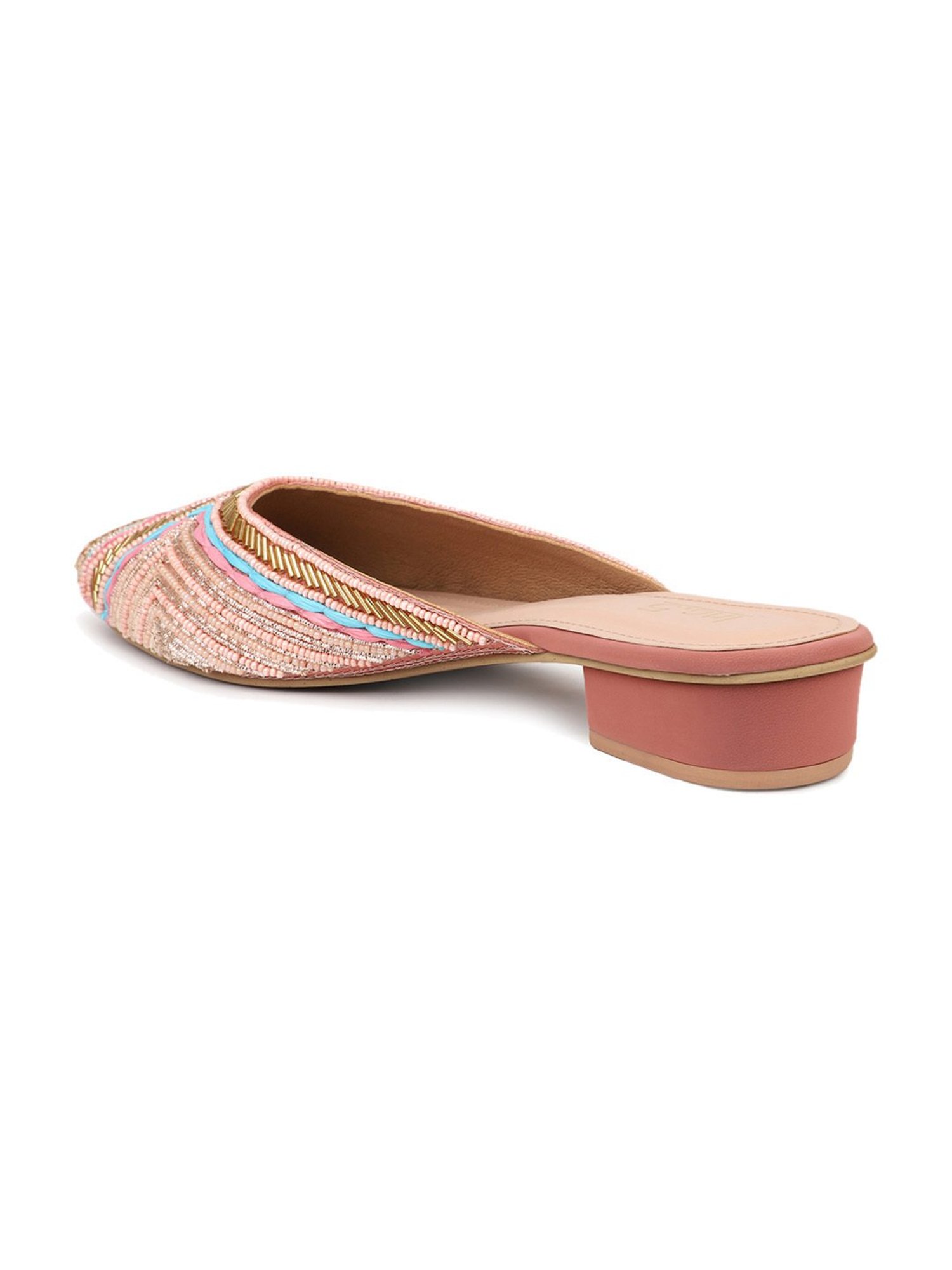 Inc.5 Women's Rose Gold Mule Shoes