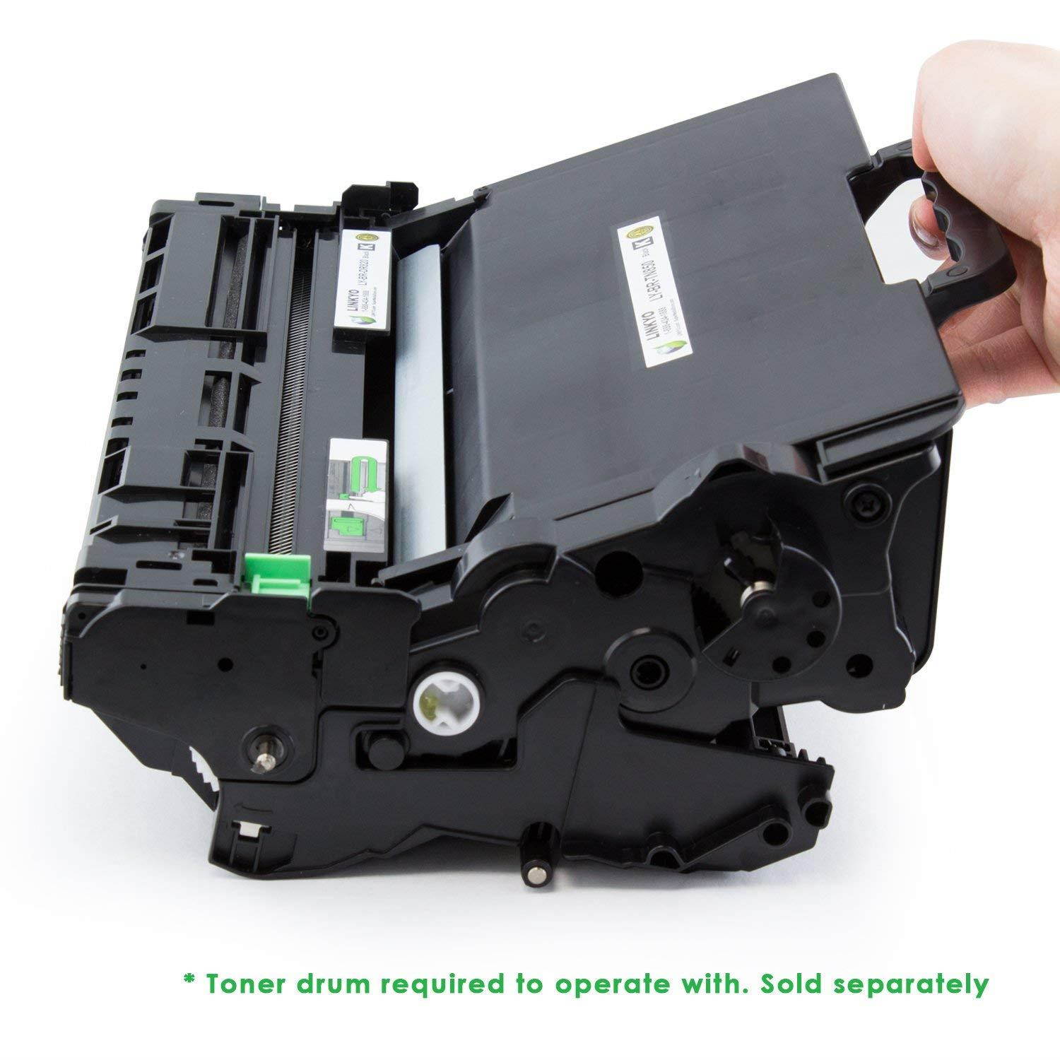 LINKYO Compatible Toner Cartridge Replacement for Brother TN850 TN-850 TN820 (Black, High Yield)