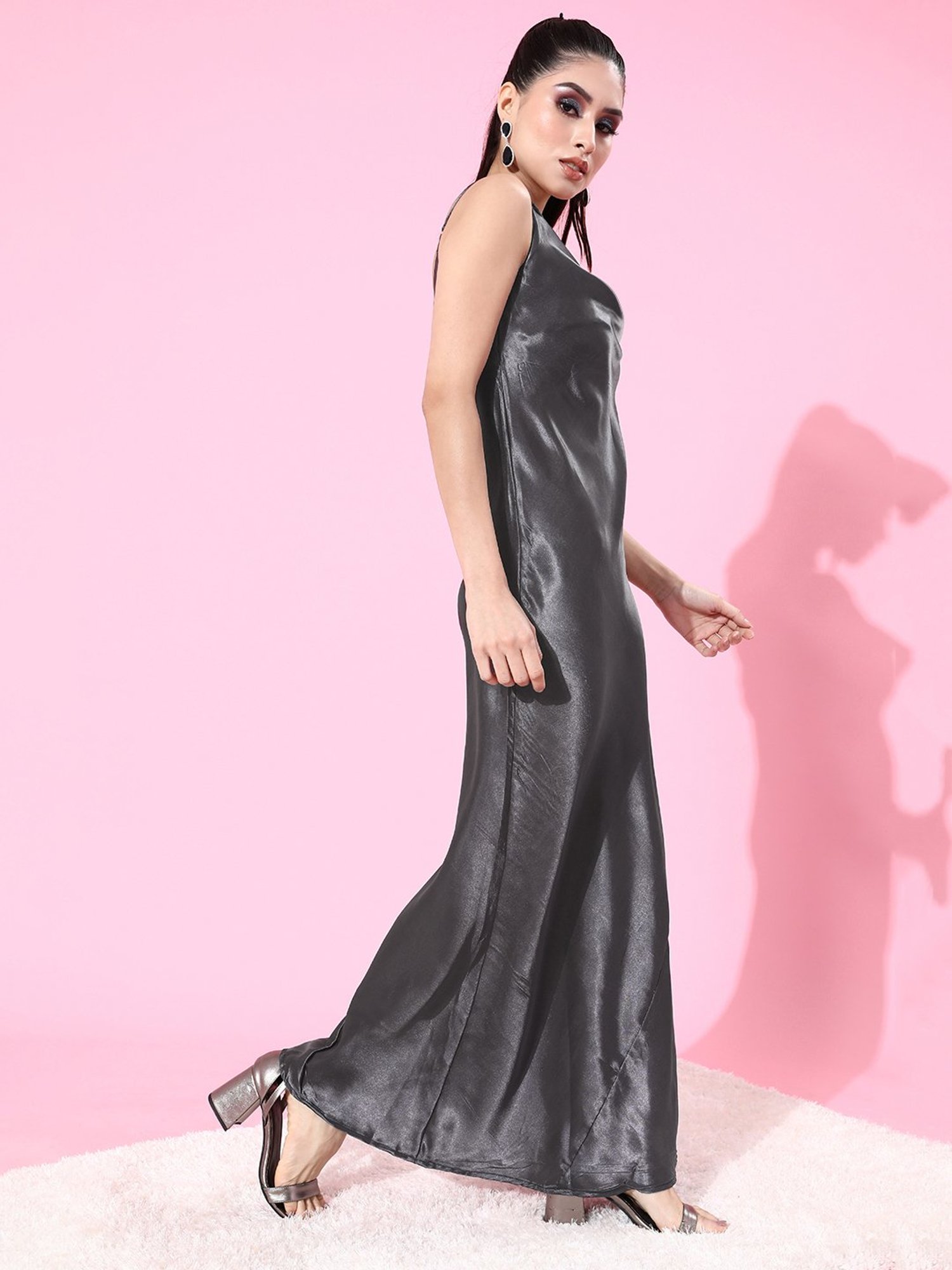 Cation Grey Maxi Dress