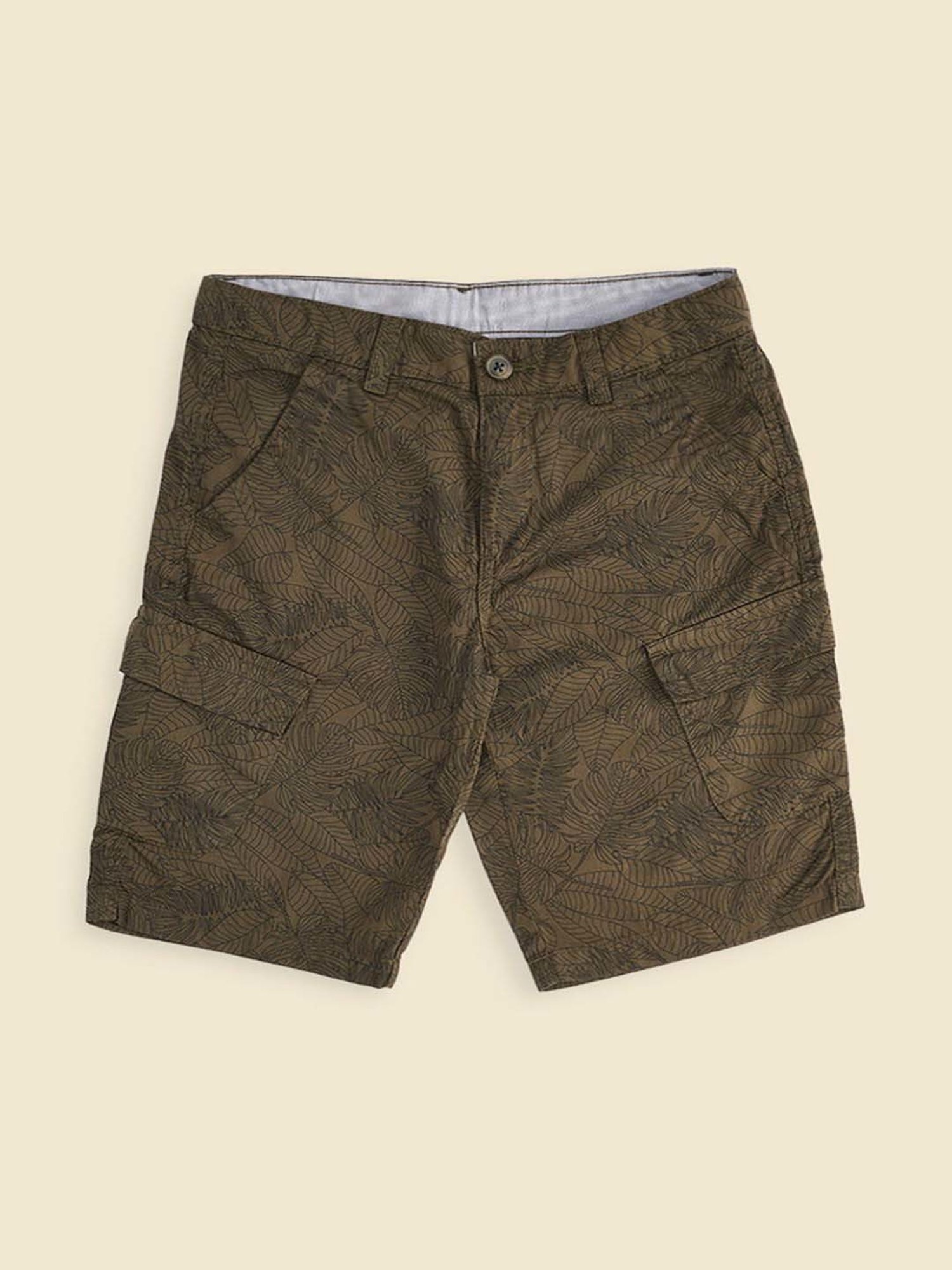 Jack & Jones Junior Purple & White Checks Shorts