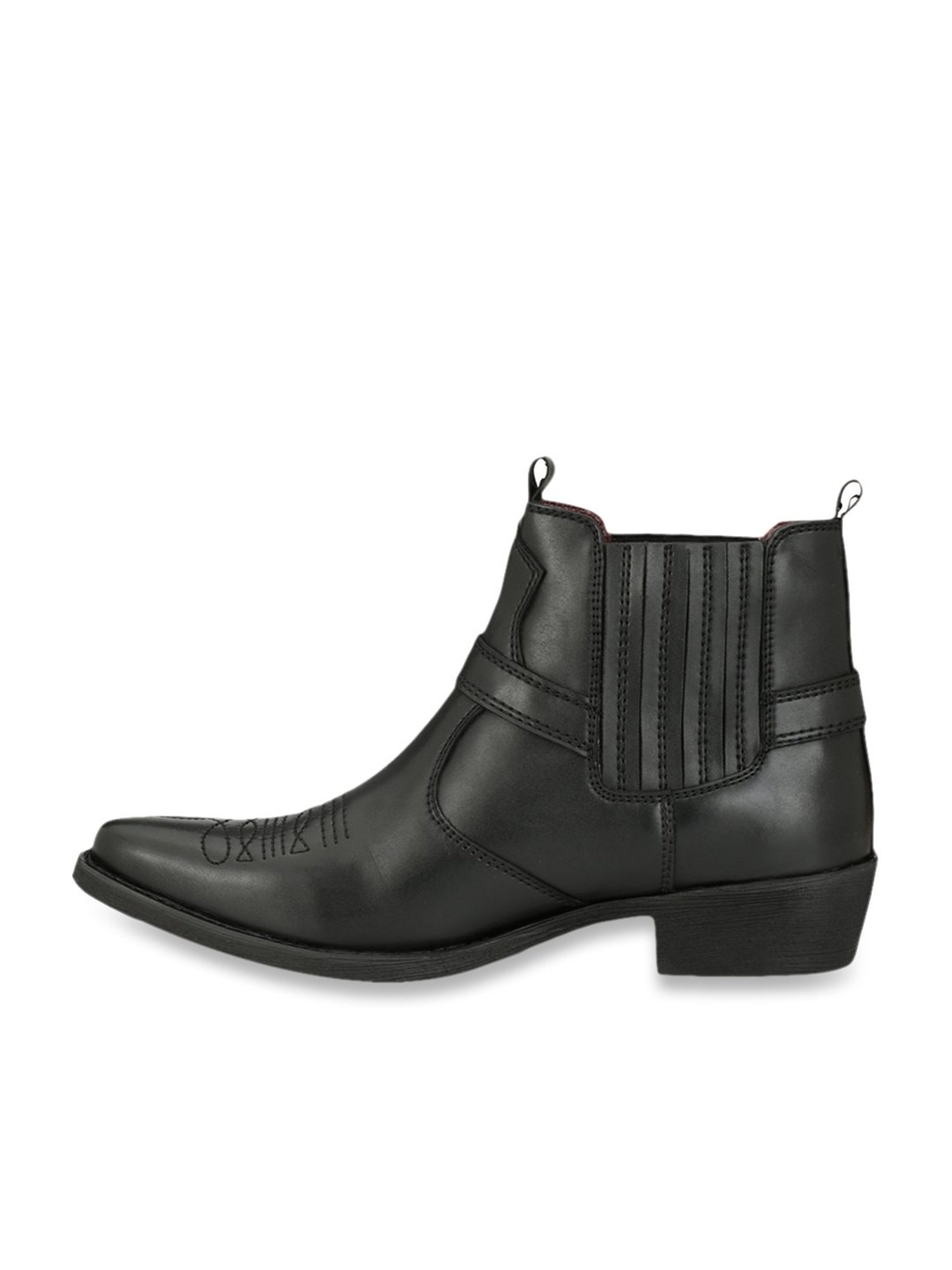Delize Men's Black Chelsea Boots